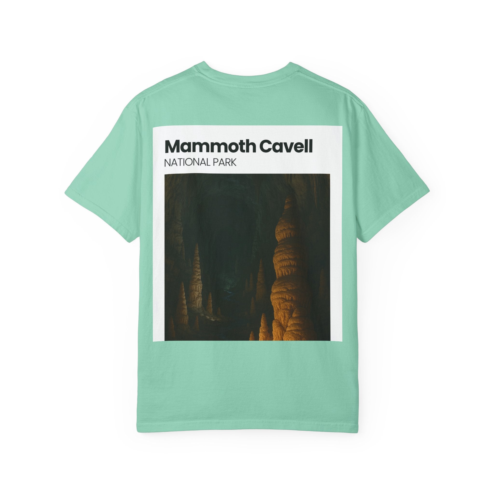 Mammoth Cavell National Park T-shirt | Cave Stalactite Photo Tee