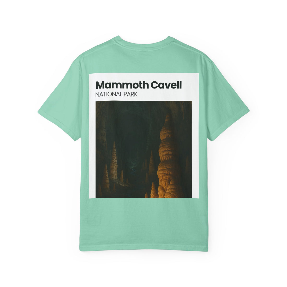 Mammoth Cavell National Park T-shirt | Cave Stalactite Photo Tee