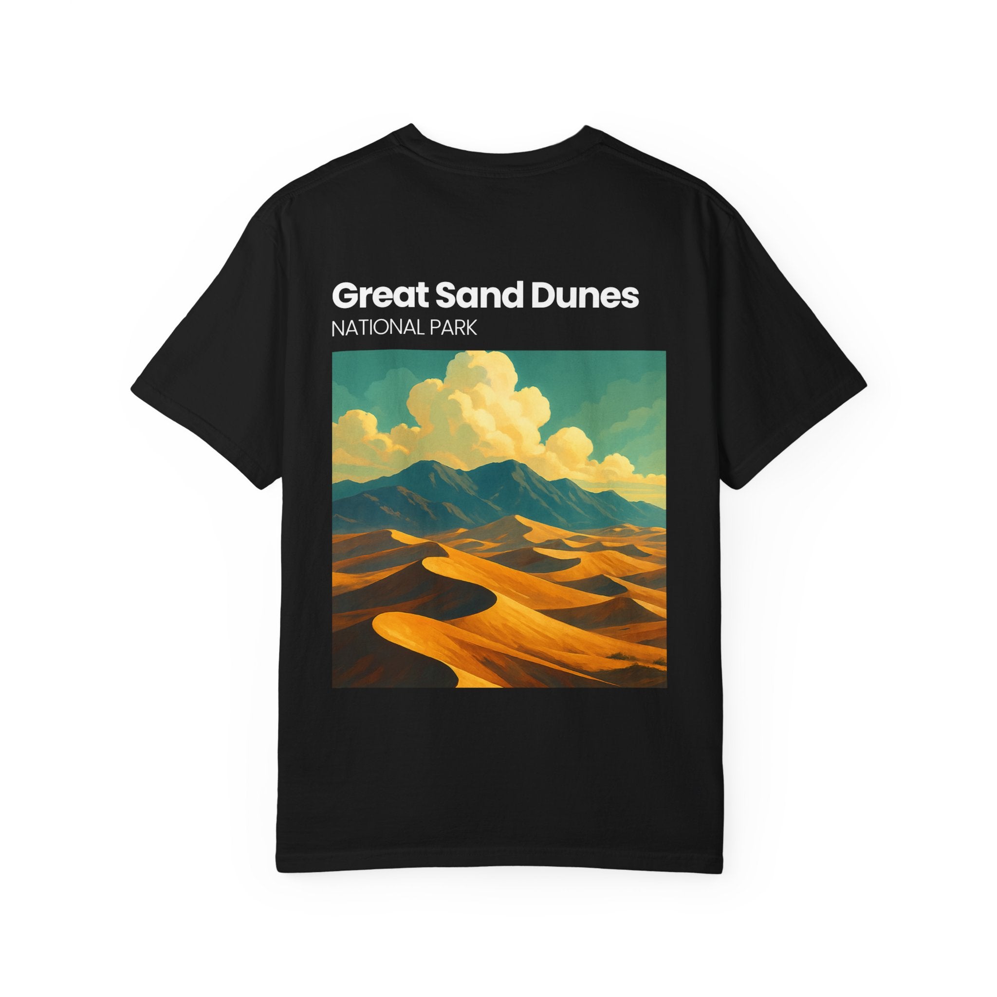 Great Sand Dunes National Park Poster T-Shirt | Desert Dunes Graphic Tee