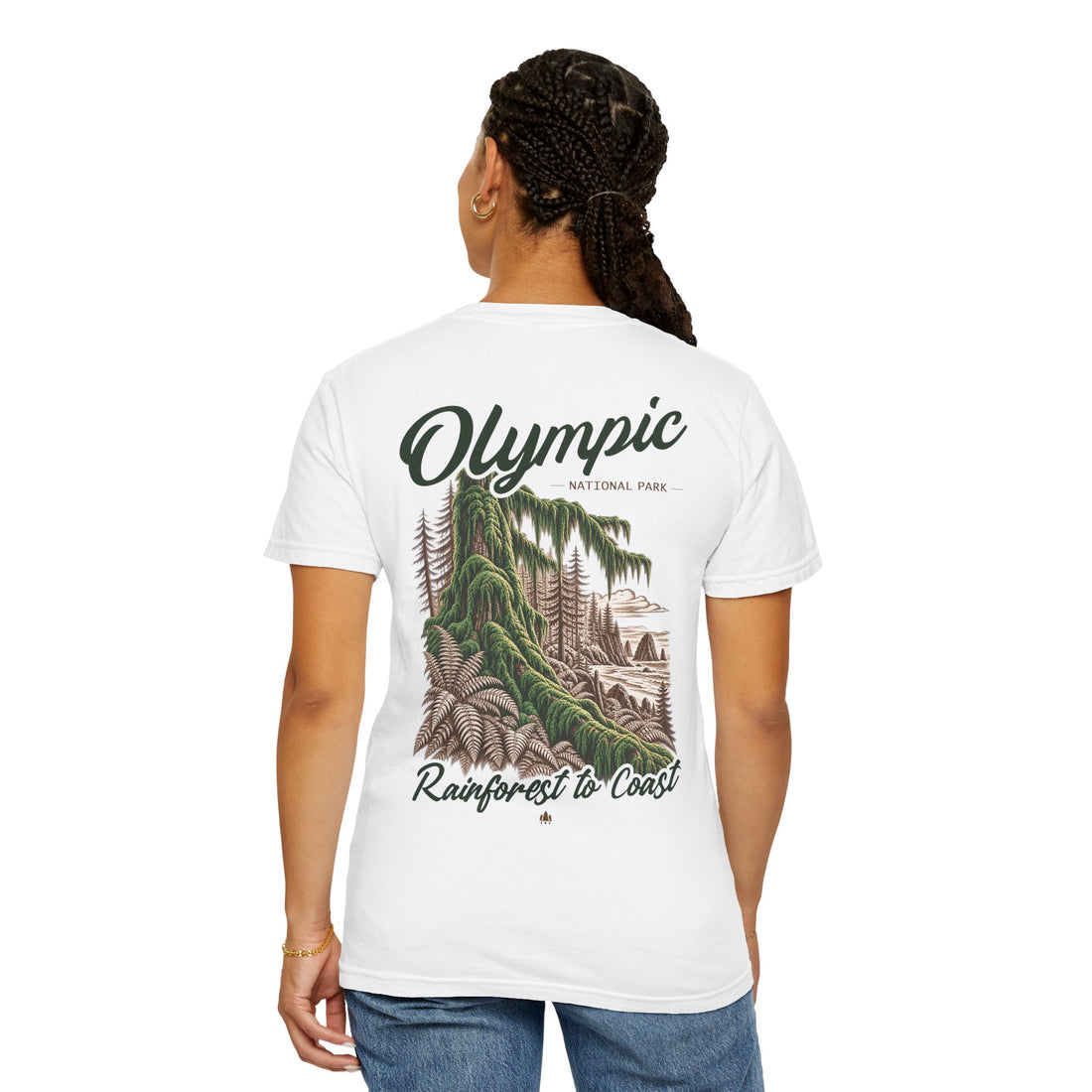 Olympic National Park Hoh rainforest Graphic T-Shirt