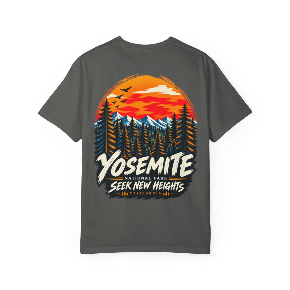 Yosemite National Park Pine Forest – Seek New Heights T-Shirt