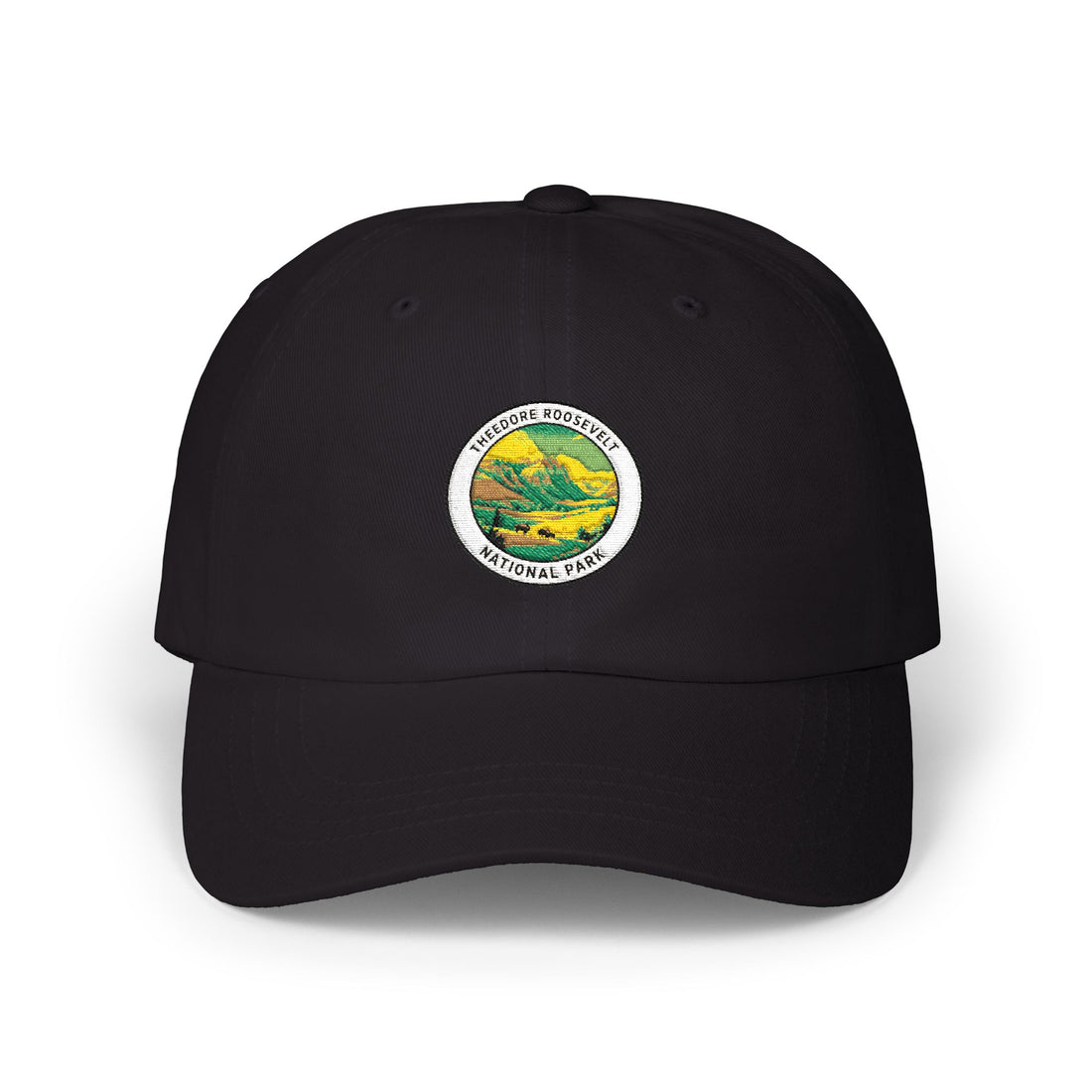 Theodore Roosevelt Vintage National Park Landscape Cap | Dad Hat, Hiking Outdoors