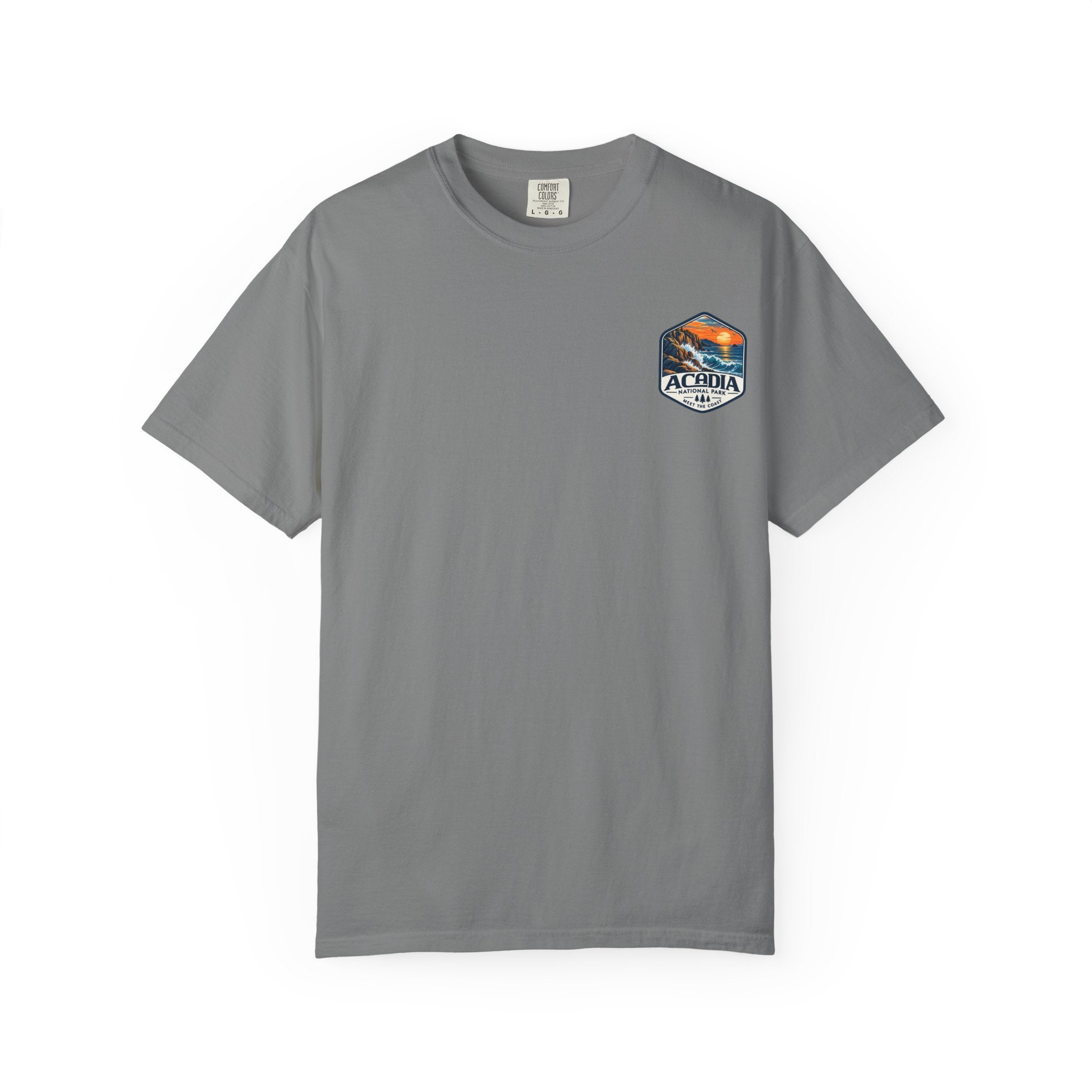 Acadia National Park Rocky Coast Graphic T-Shirt