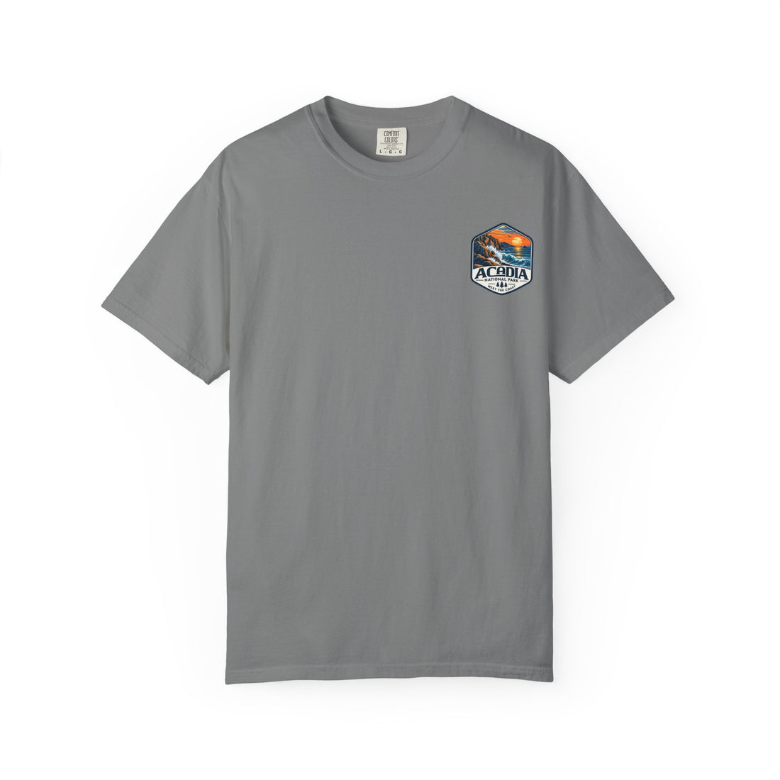 Acadia National Park Rocky Coast Graphic T-Shirt