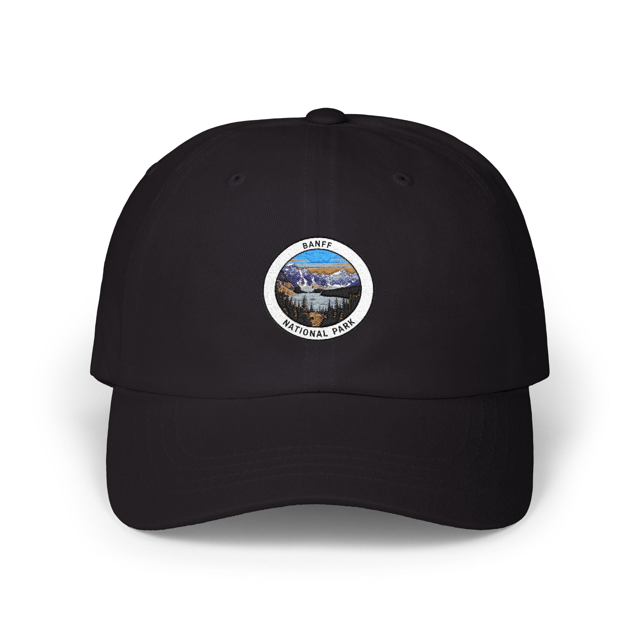 Rocky Mountain National Park embroidered cap | Mountain landscape patch