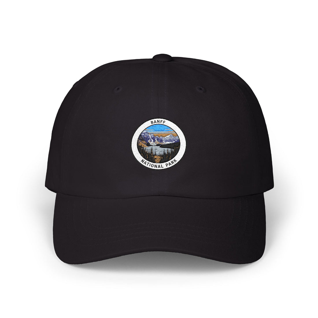 Rocky Mountain National Park embroidered cap | Mountain landscape patch