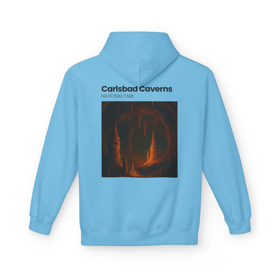 Carlsbad Caverns National Park Hoodie | Cave Stalactite Stalagmite Design