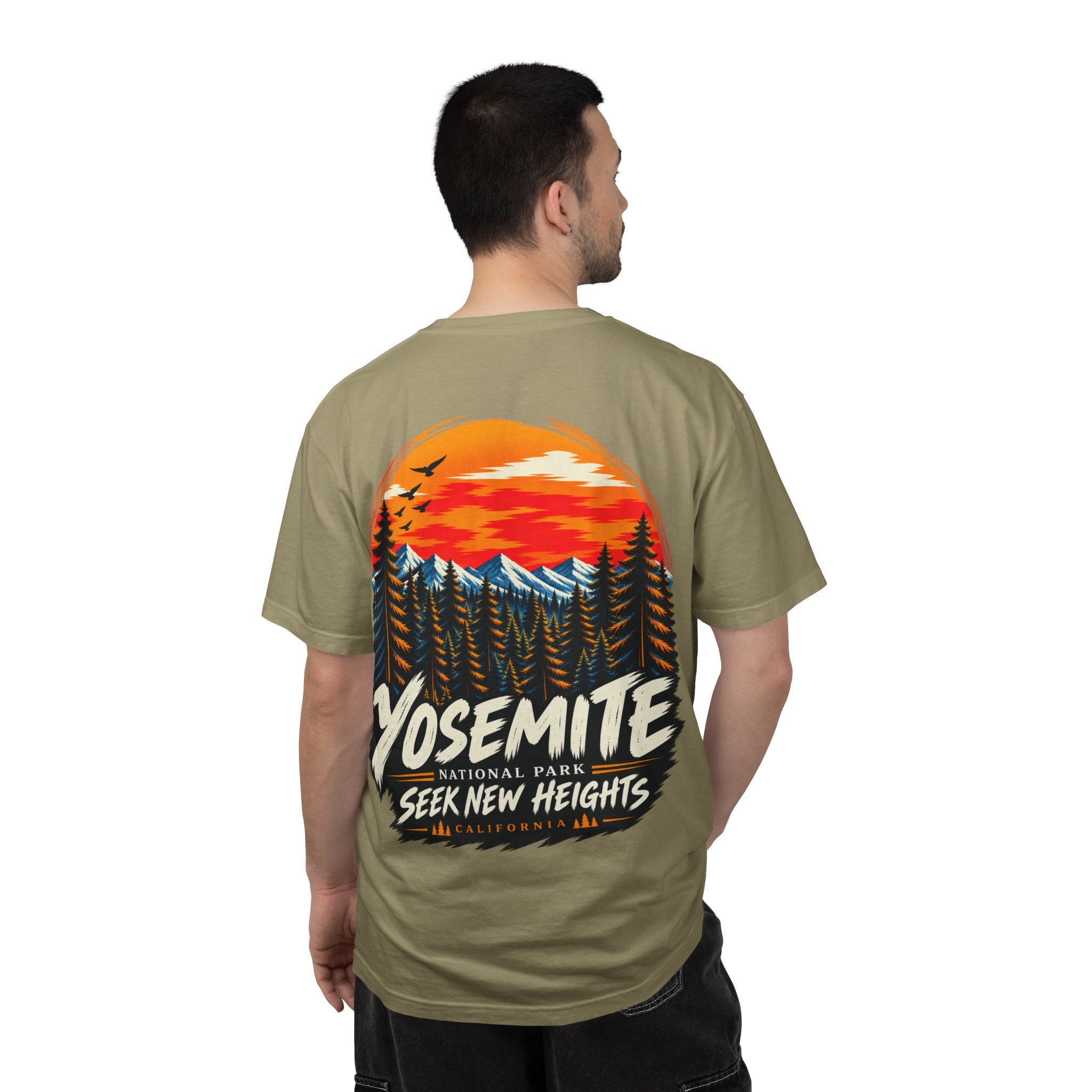 Yosemite National Park Pine Forest – Seek New Heights T-Shirt