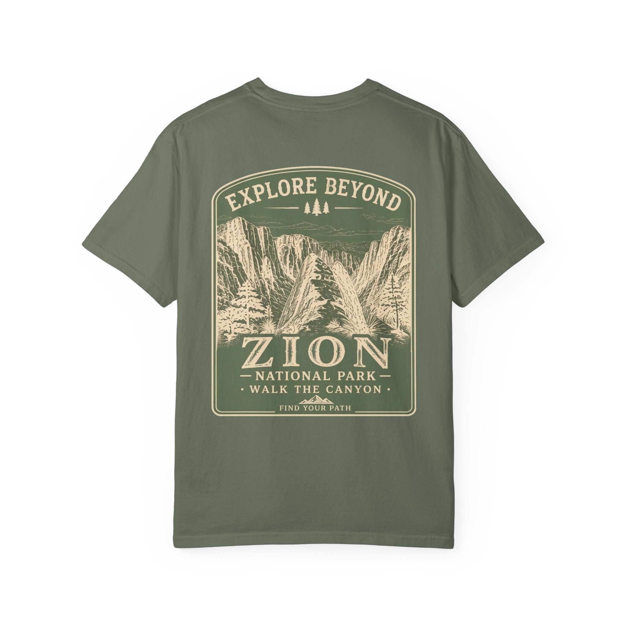 Angels Landing Zion National Park Vintage Graphic T-Shirt