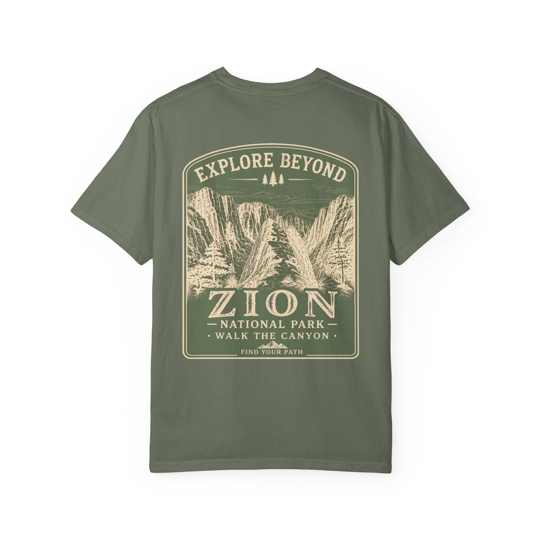 Angels Landing Zion National Park Vintage Graphic T-Shirt