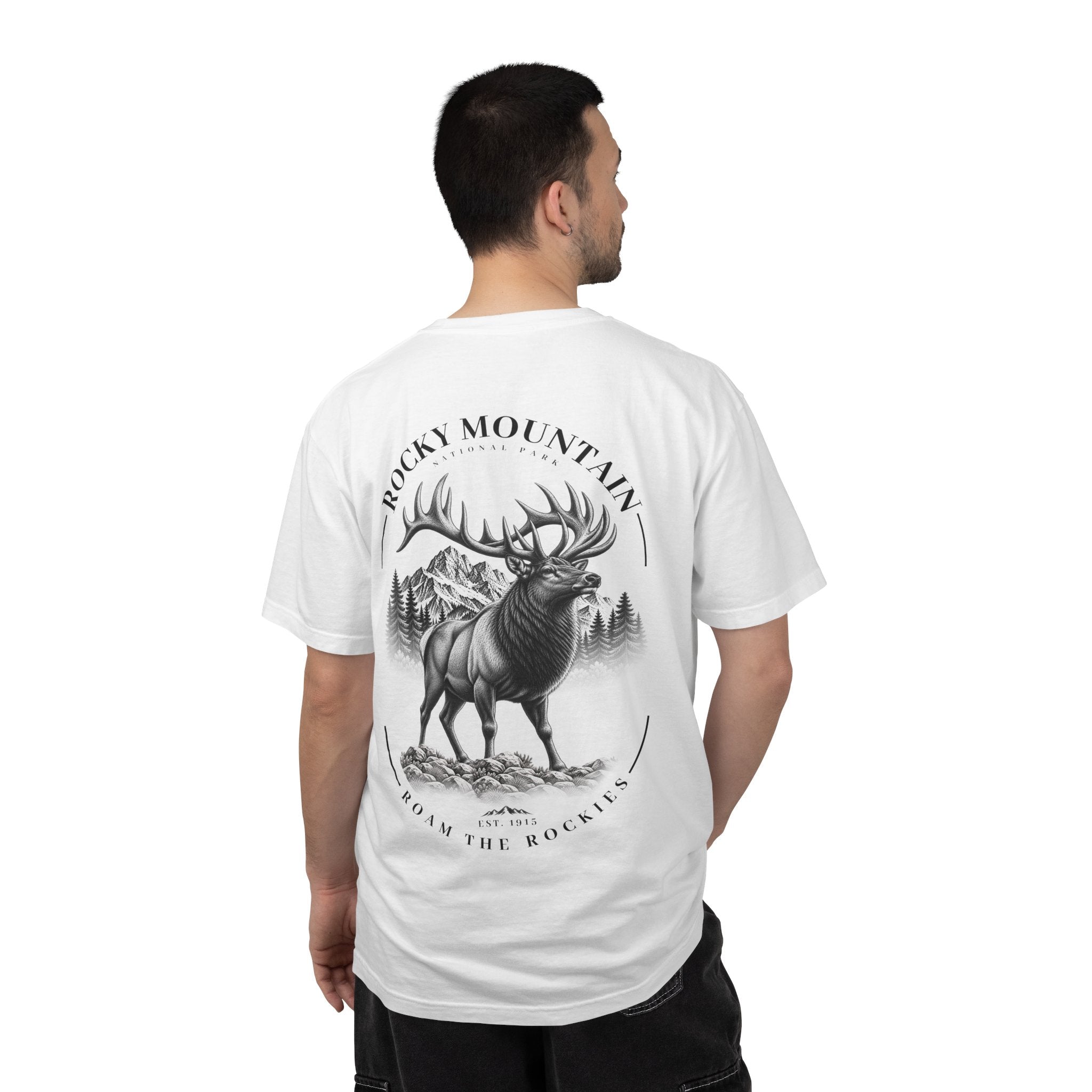 Rocky Mountain National Park Elk Graphic T-Shirt