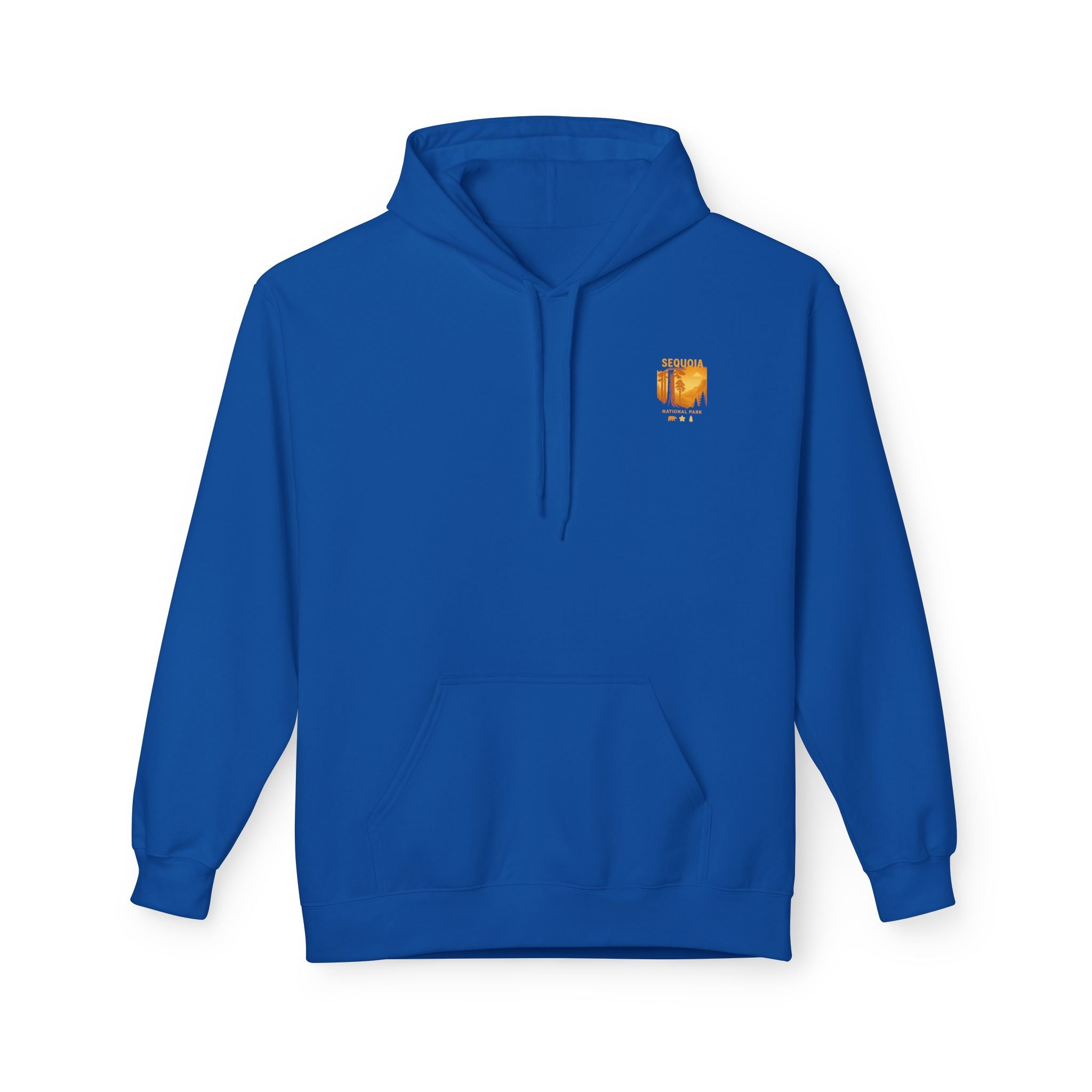 Sequoia National Park Vintage Poster Hoodie | Forest Landscape Sweatshirt