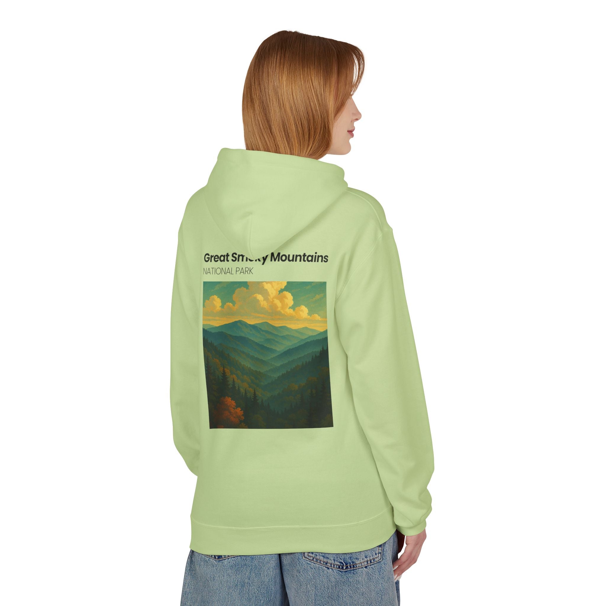 Great Smoky Mountains landscape hoodie | National Park pullover