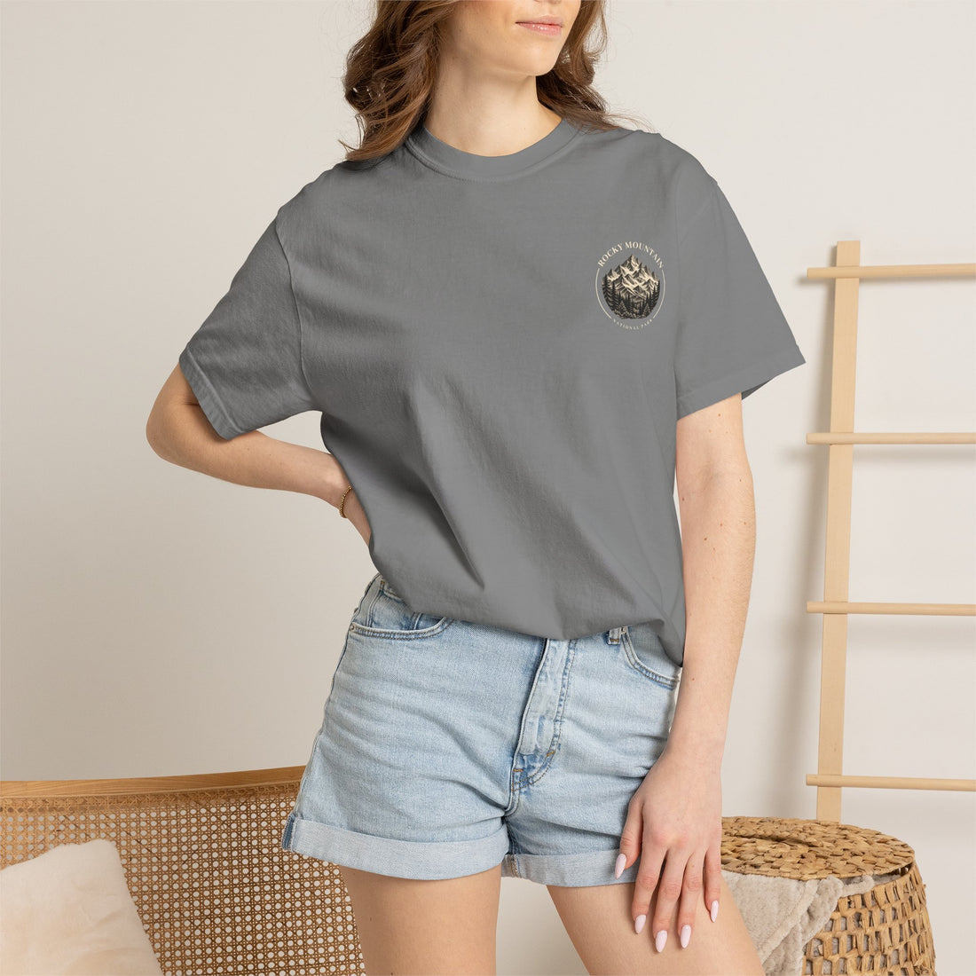 Rocky Mountain National Park Mountain Range Graphic T-Shirt