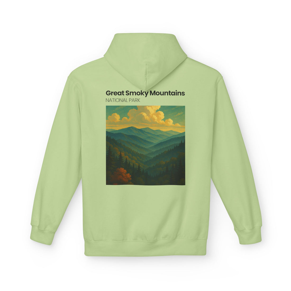Great Smoky Mountains landscape hoodie | National Park pullover