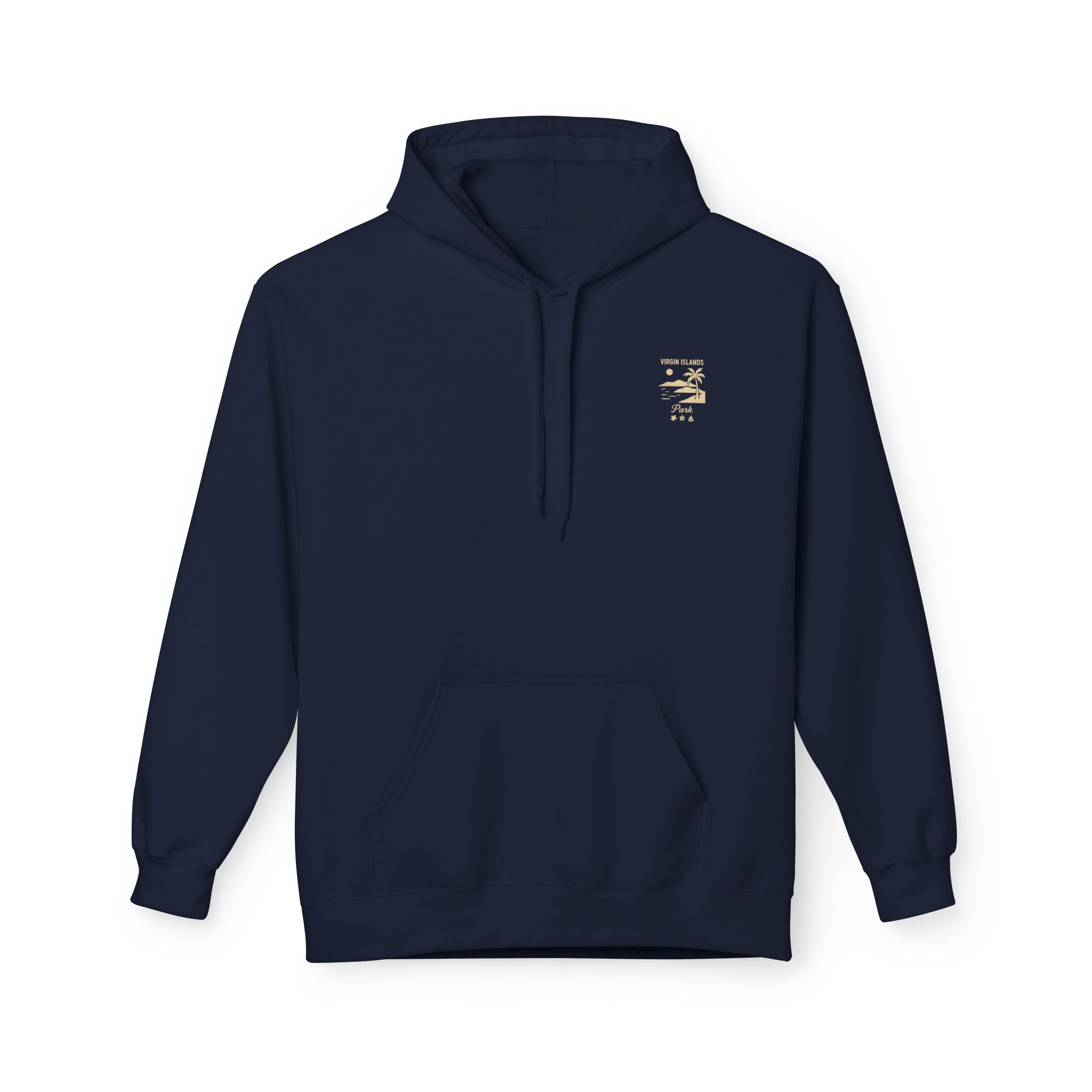 Virgin Islands National Park Beach Hoodie | Tropical Island Sunset