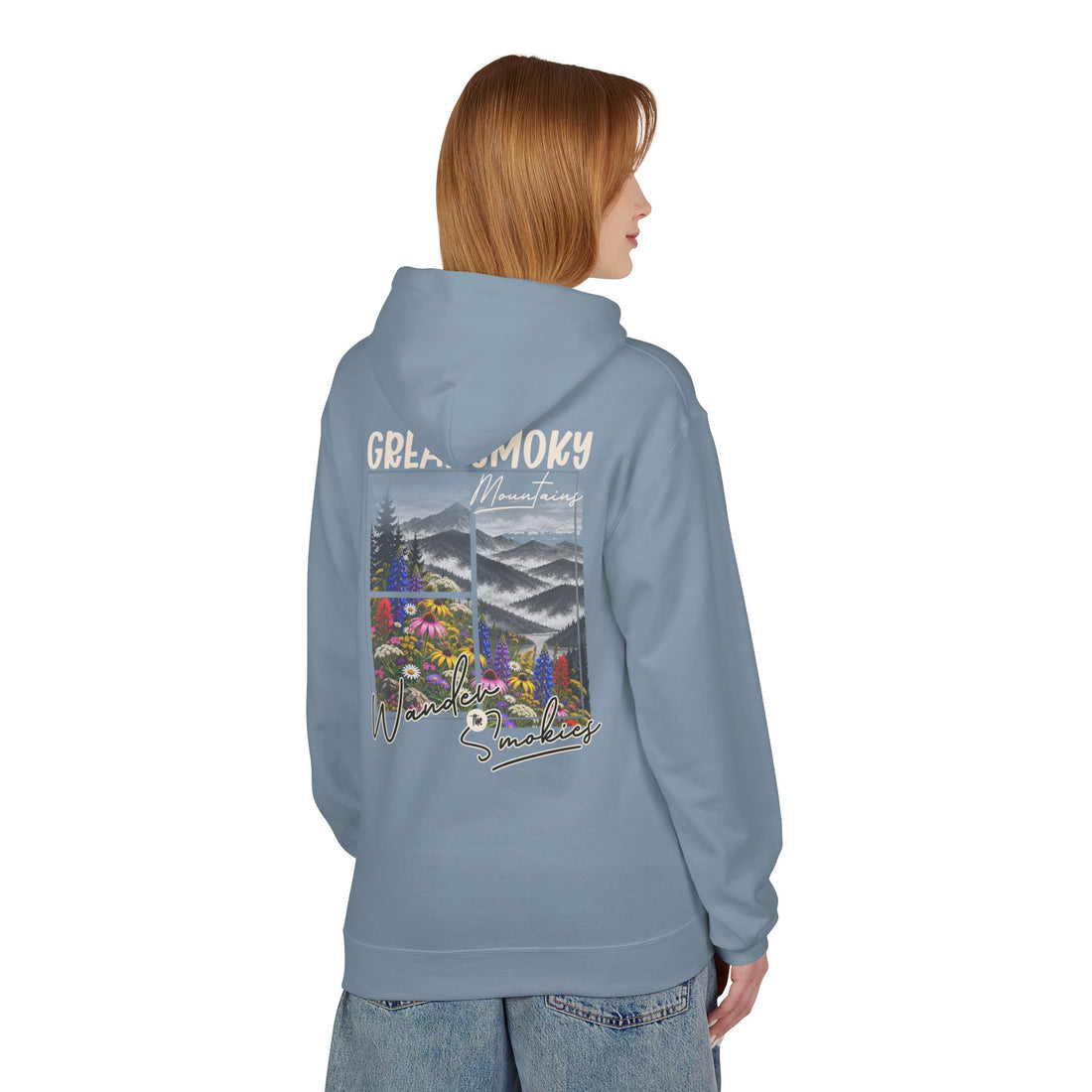 Great Smoky Mountains Wildflowers Graphic hoodie