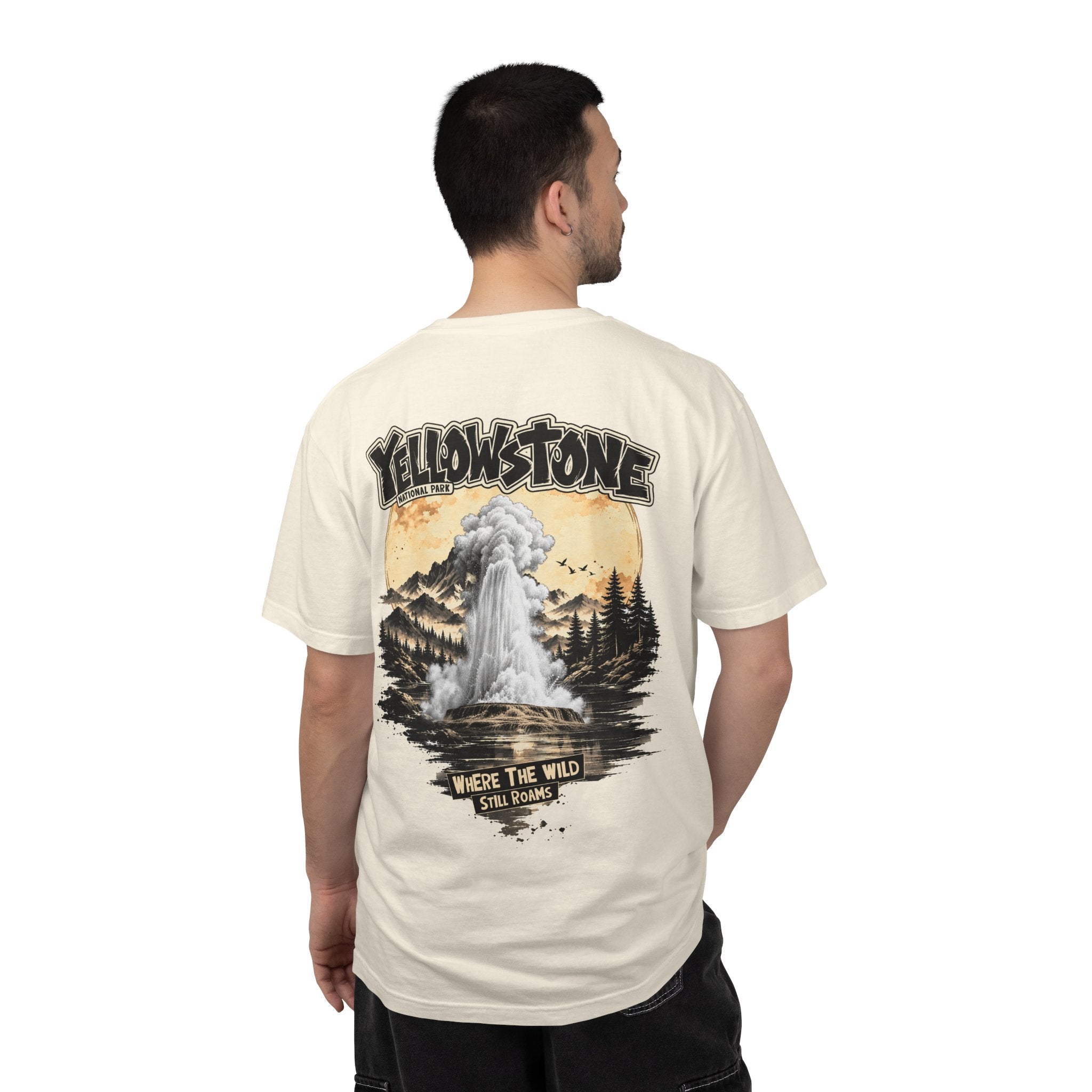 Yellowstone Old Faithful – Where the Wild Still Roams T-Shirt