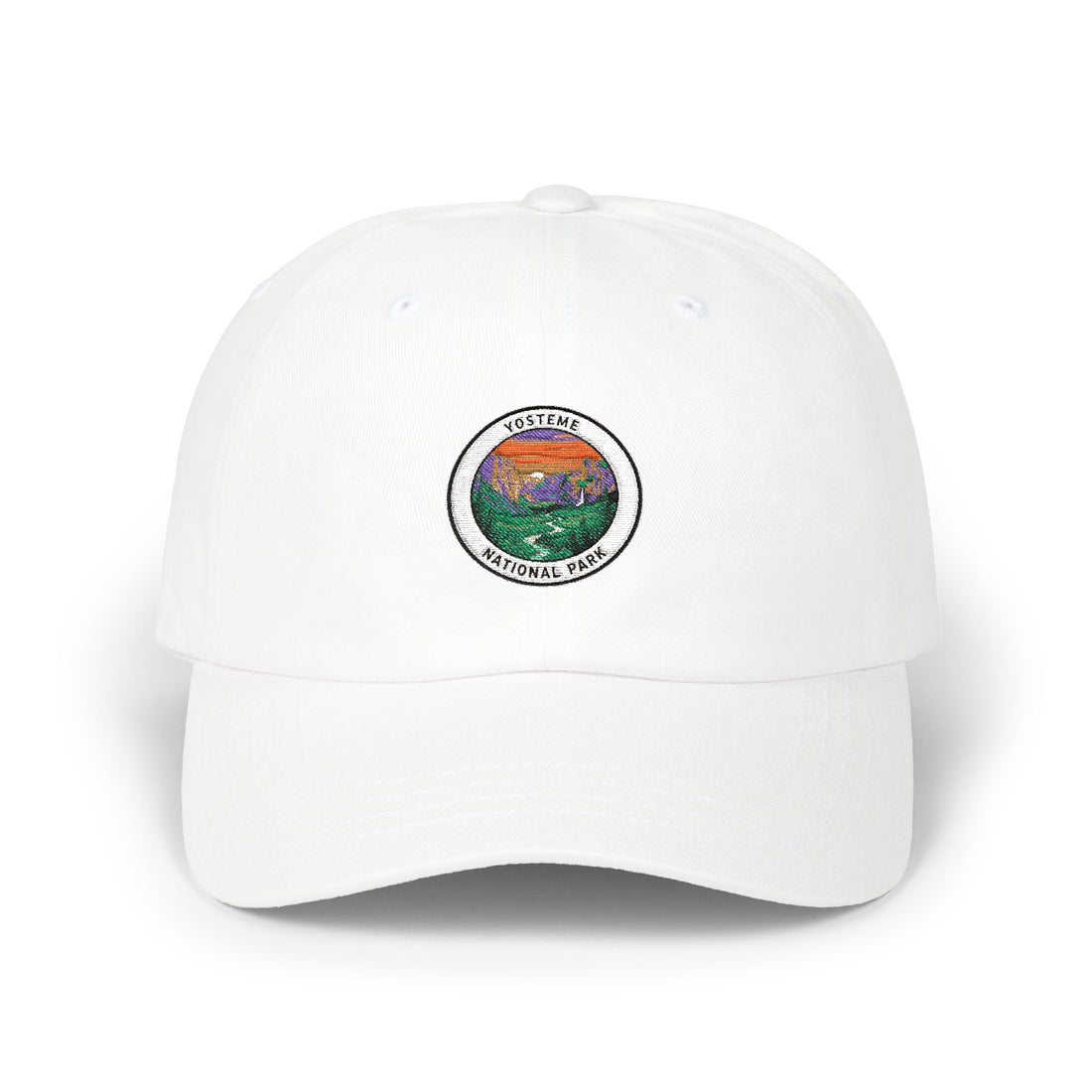 Yosemite National Park bison patch Dad Cap | Outdoor Travel Hat