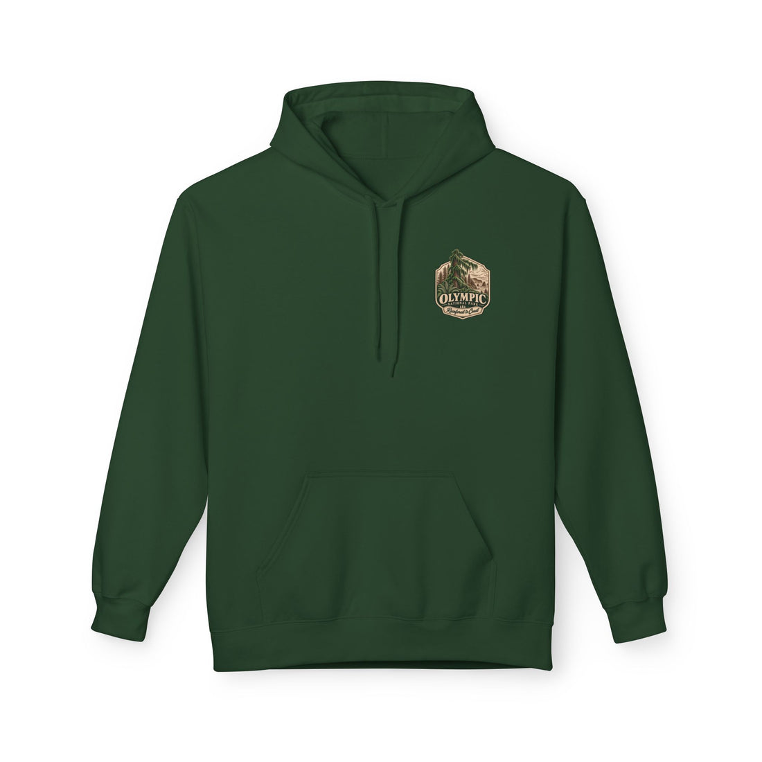 Olympic National Park Hoh Rainforest Graphic Hoodie