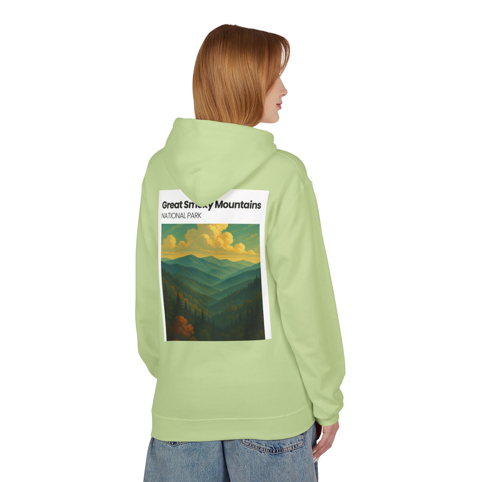 Great Smoky Mountains landscape hoodie | National Park pullover