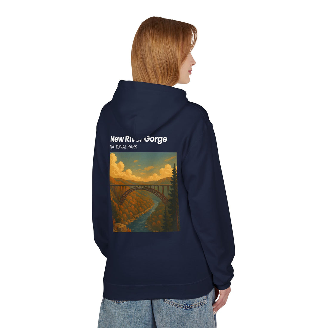New River Gorge National Park hoodie | Scenic Bridge Landscape Pullover