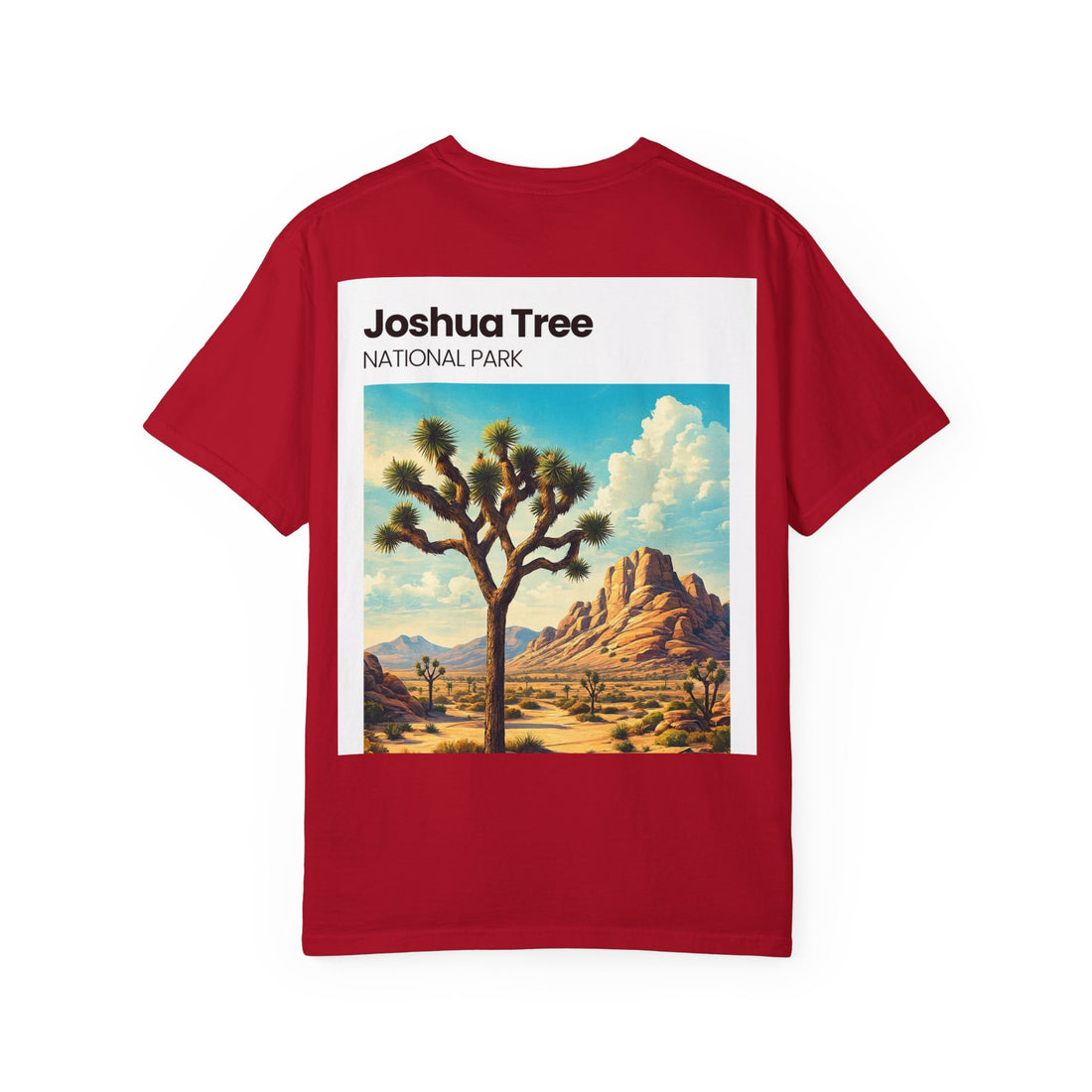 Joshua Tree National Park Vintage Landscape T-Shirt | Desert Scene Tee
