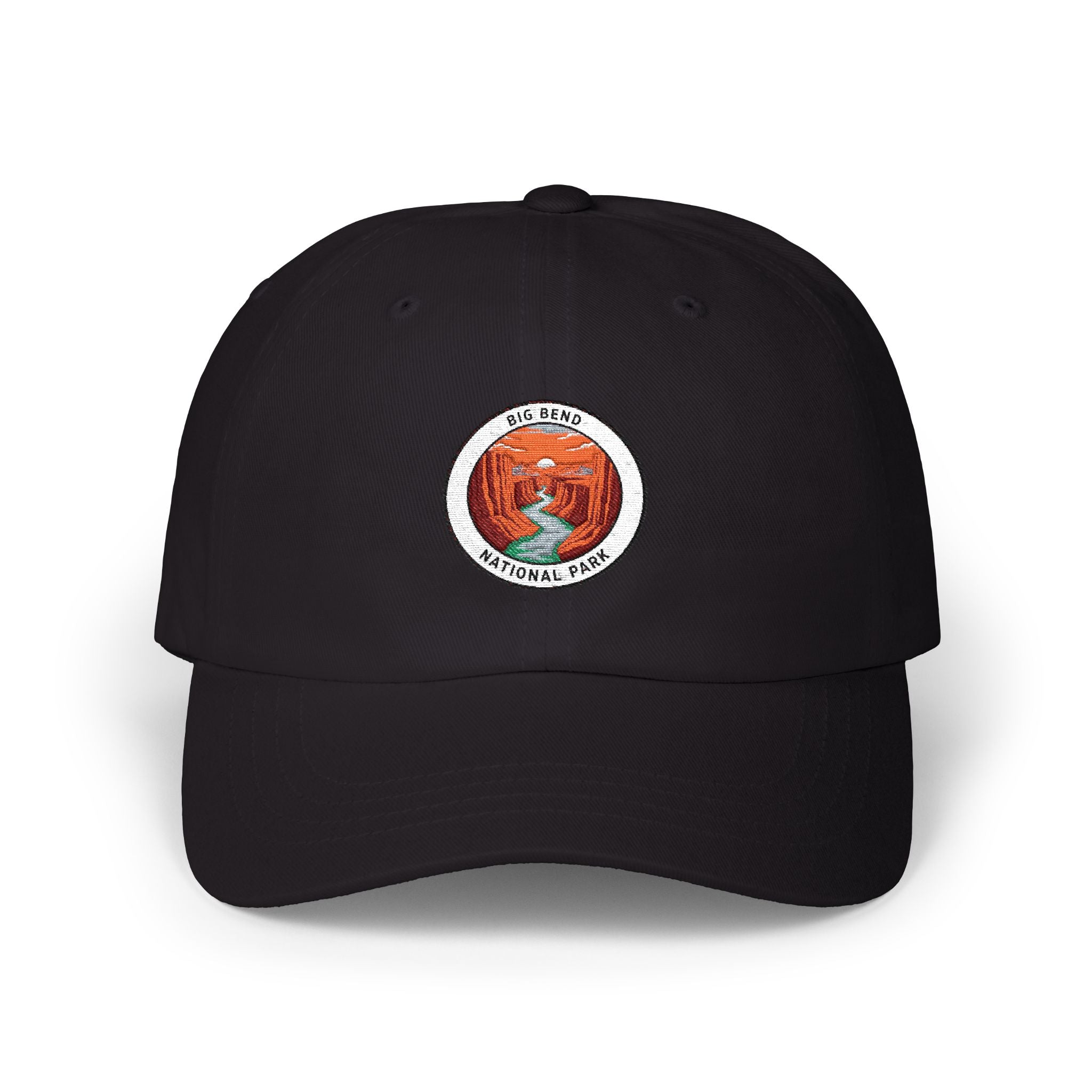 Yellowstone National Park Round Seal Dad Cap | Retro National Park Hat