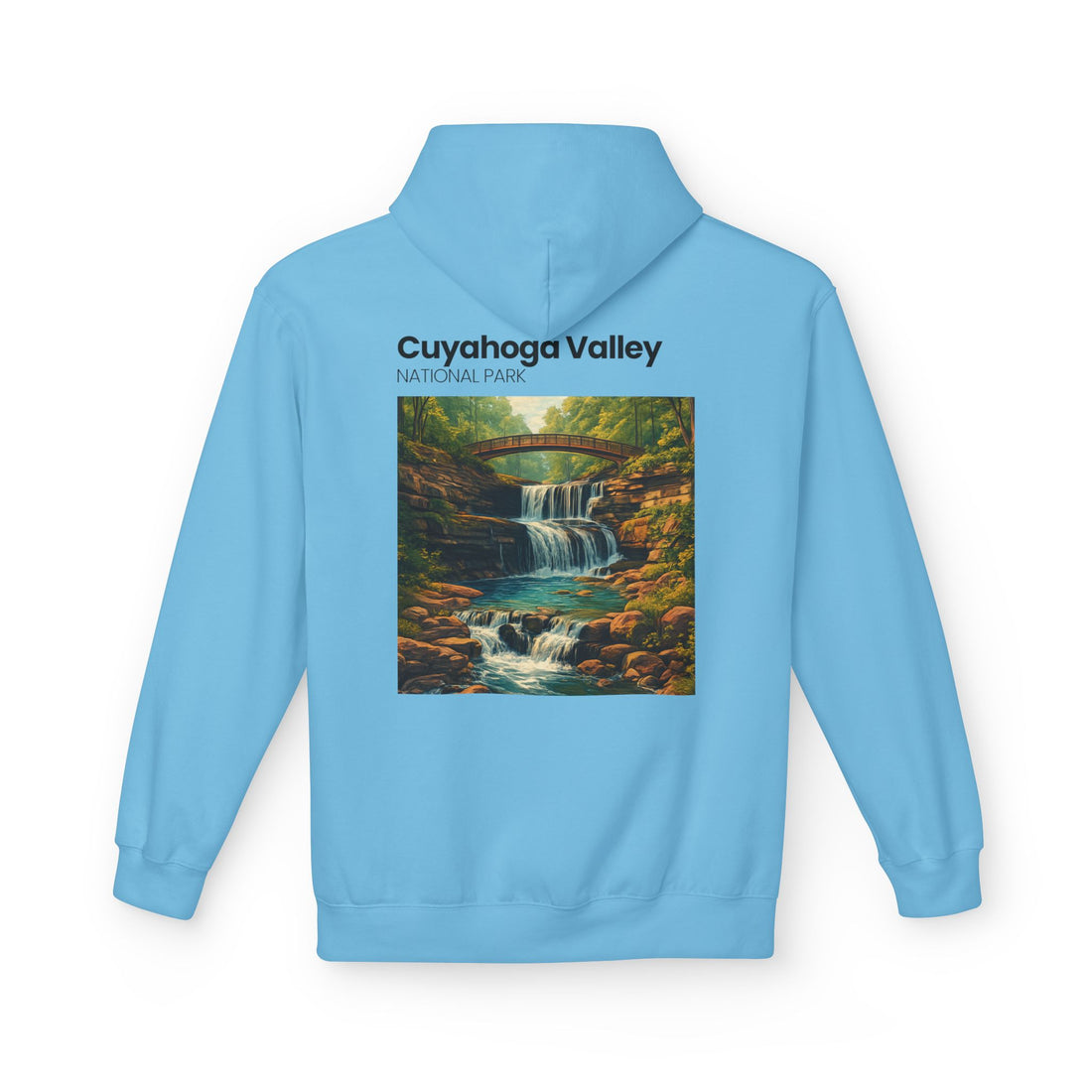 Cuyahoga Valley Waterfall Hoodie | National Park Nature Sweatshirt