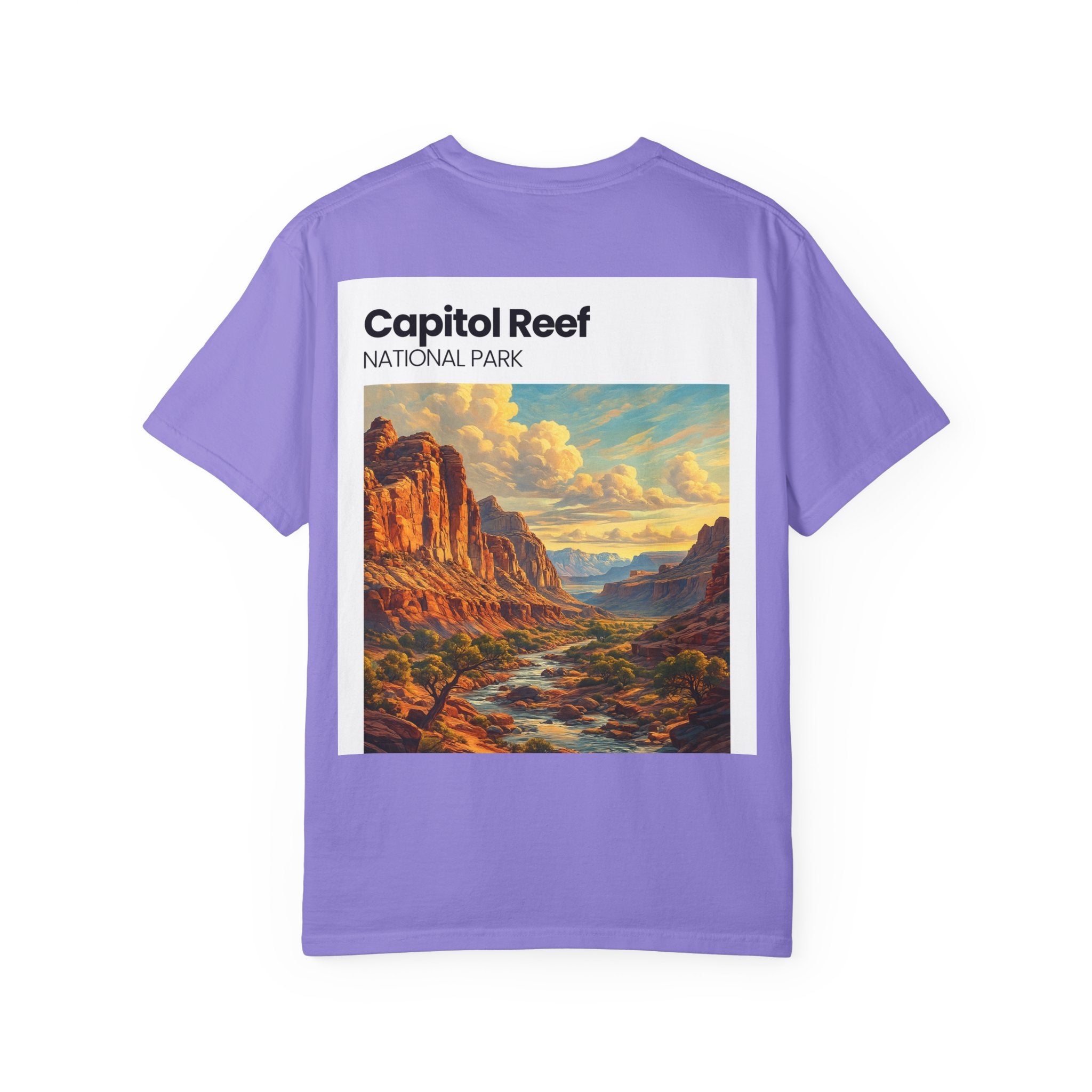 Capitol Reef National Park landscape T-Shirt | Scenic Utah canyon tee
