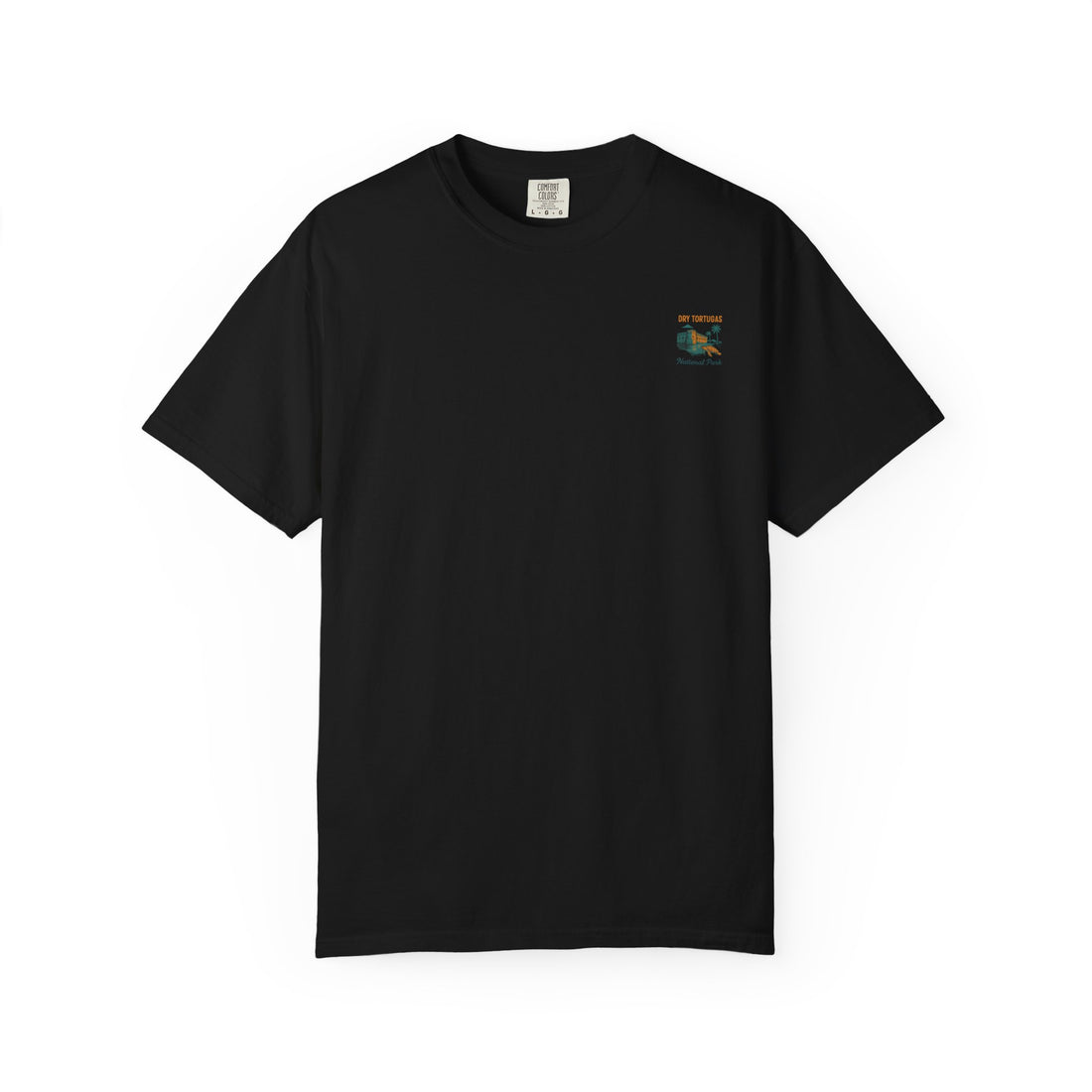 Dry Tortugas National Park Poster T-shirt | Vintage Fort Illustration