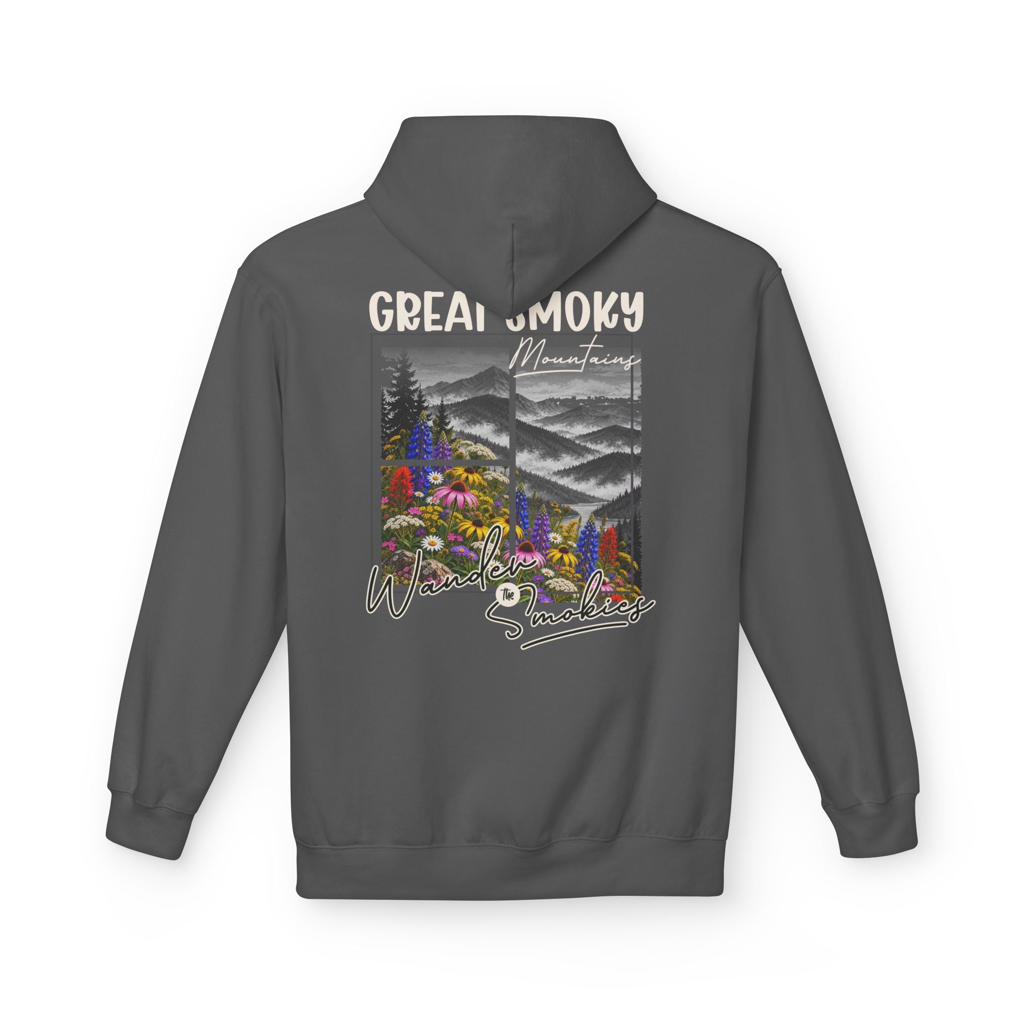 Great Smoky Mountains Wildflowers Graphic hoodie