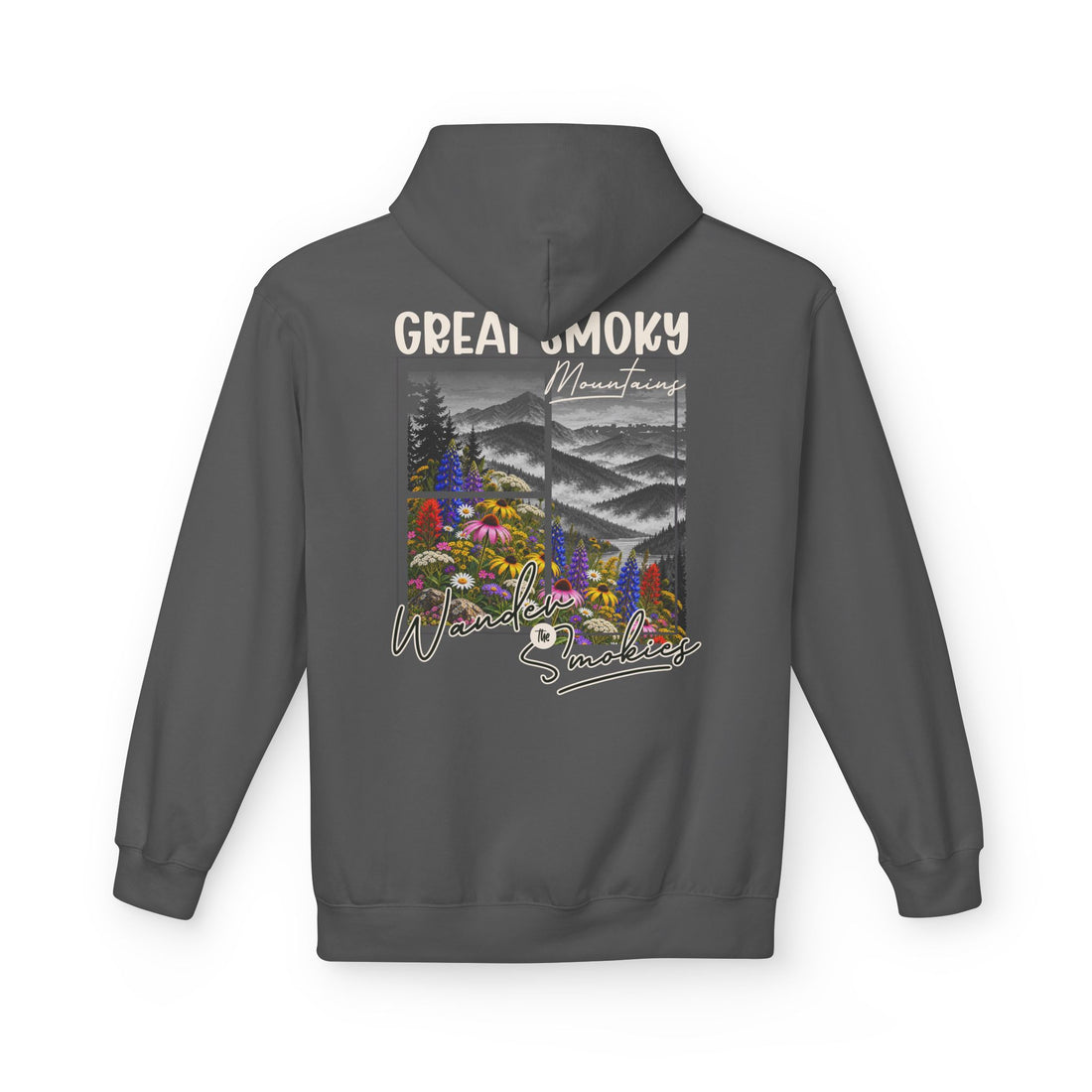 Great Smoky Mountains Wildflowers Graphic hoodie