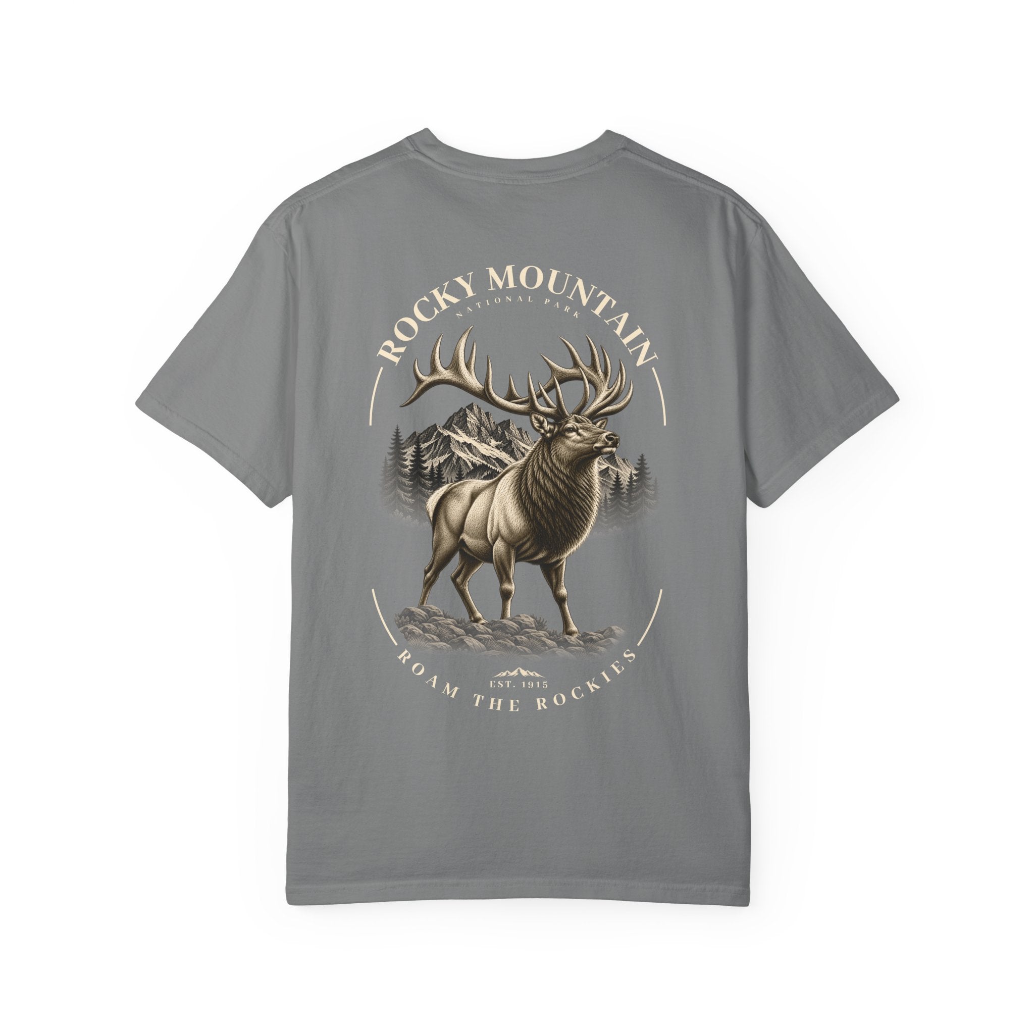 Rocky Mountain National Park Elk Graphic T-Shirt