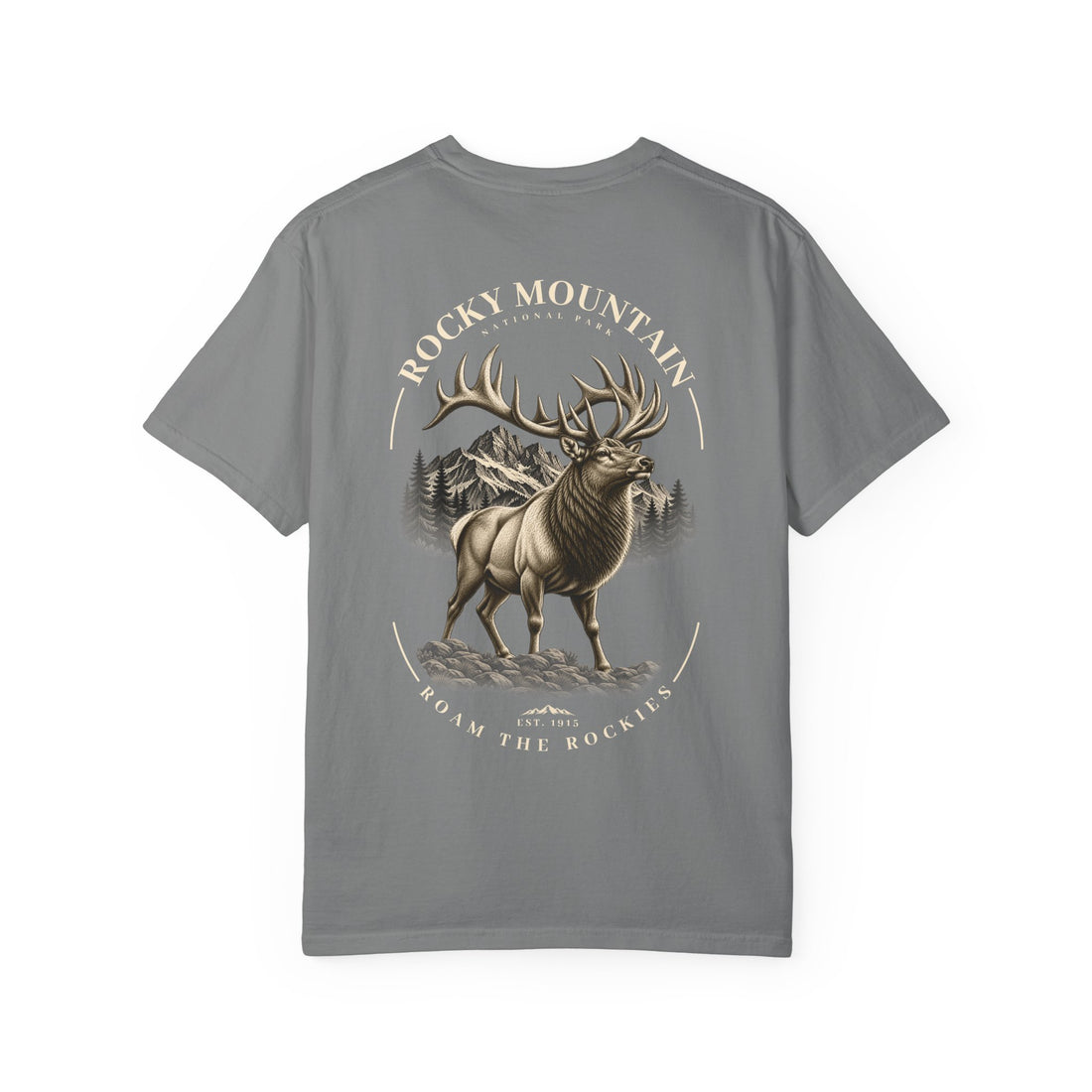 Rocky Mountain National Park Elk Graphic T-Shirt
