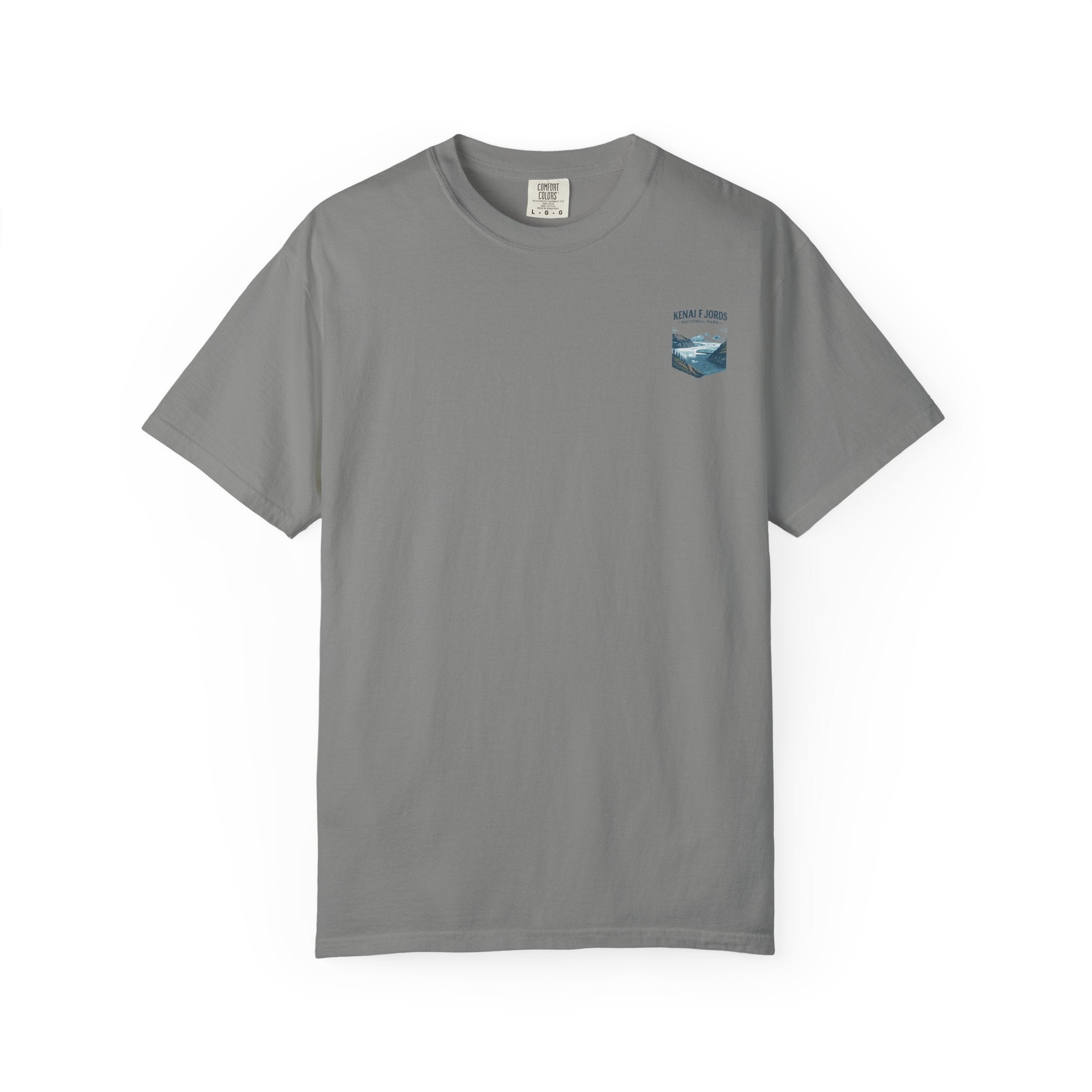 Kenai Fjords National Park Graphic T-shirt | Alaska Glacier Illustration
