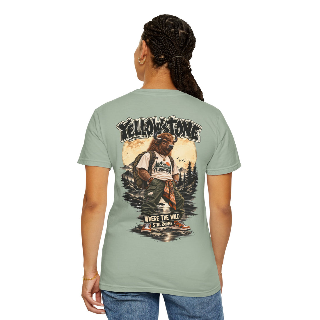 Yellowstone Bison – Where the Wild Still Roams T-Shirt
