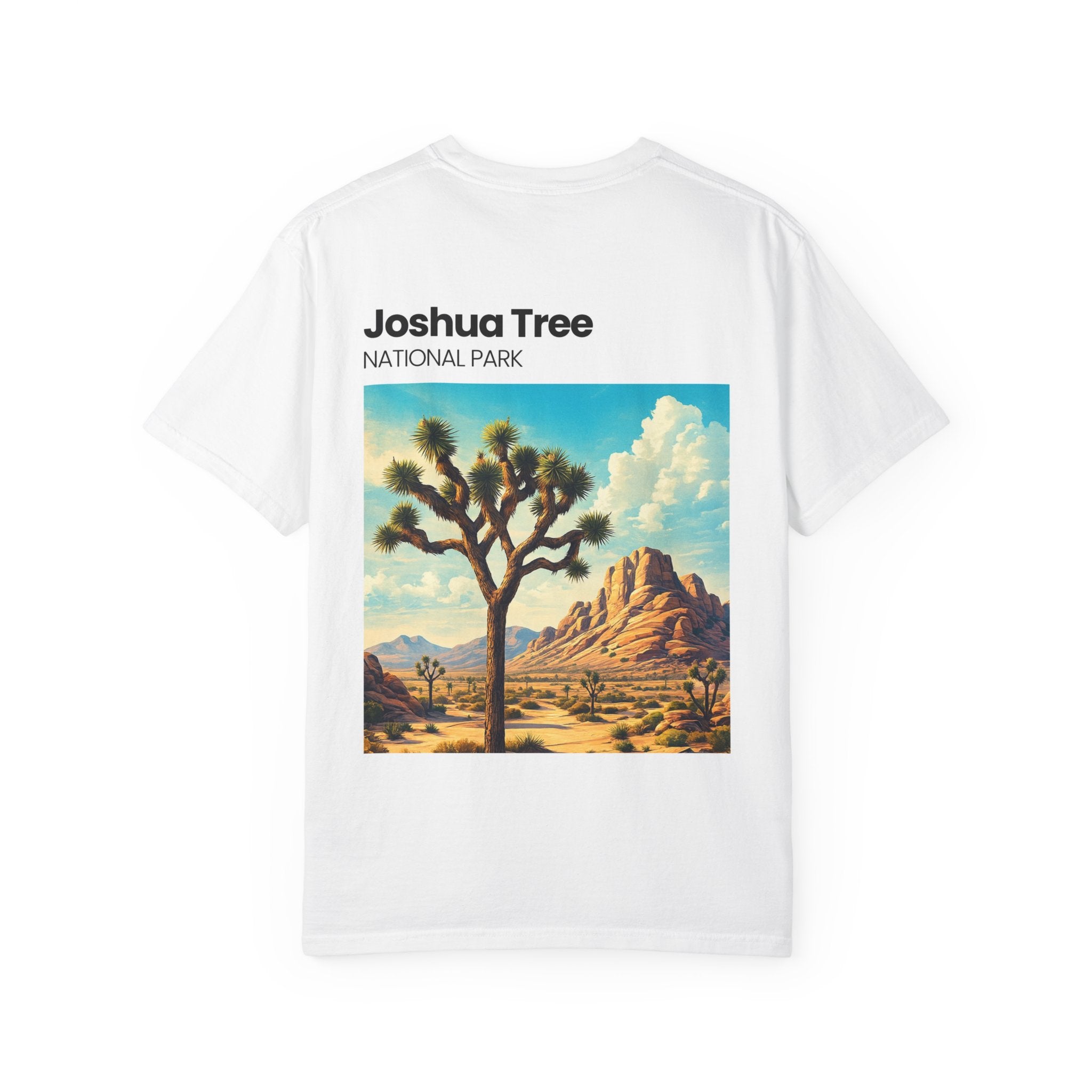 Joshua Tree National Park Vintage Landscape T-Shirt | Desert Scene Tee