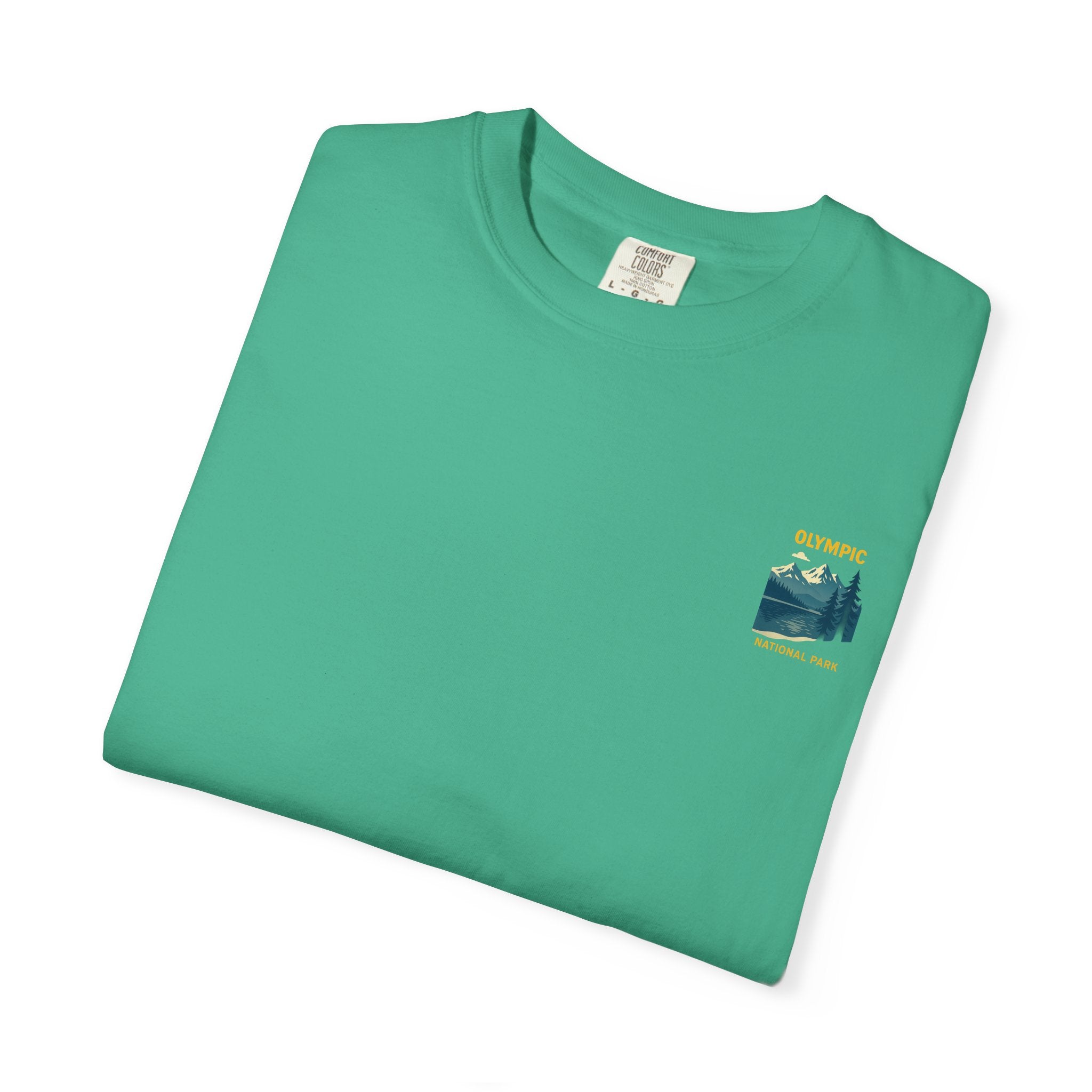 Olympic National Park landscape T-Shirt | mountain lake forest tee