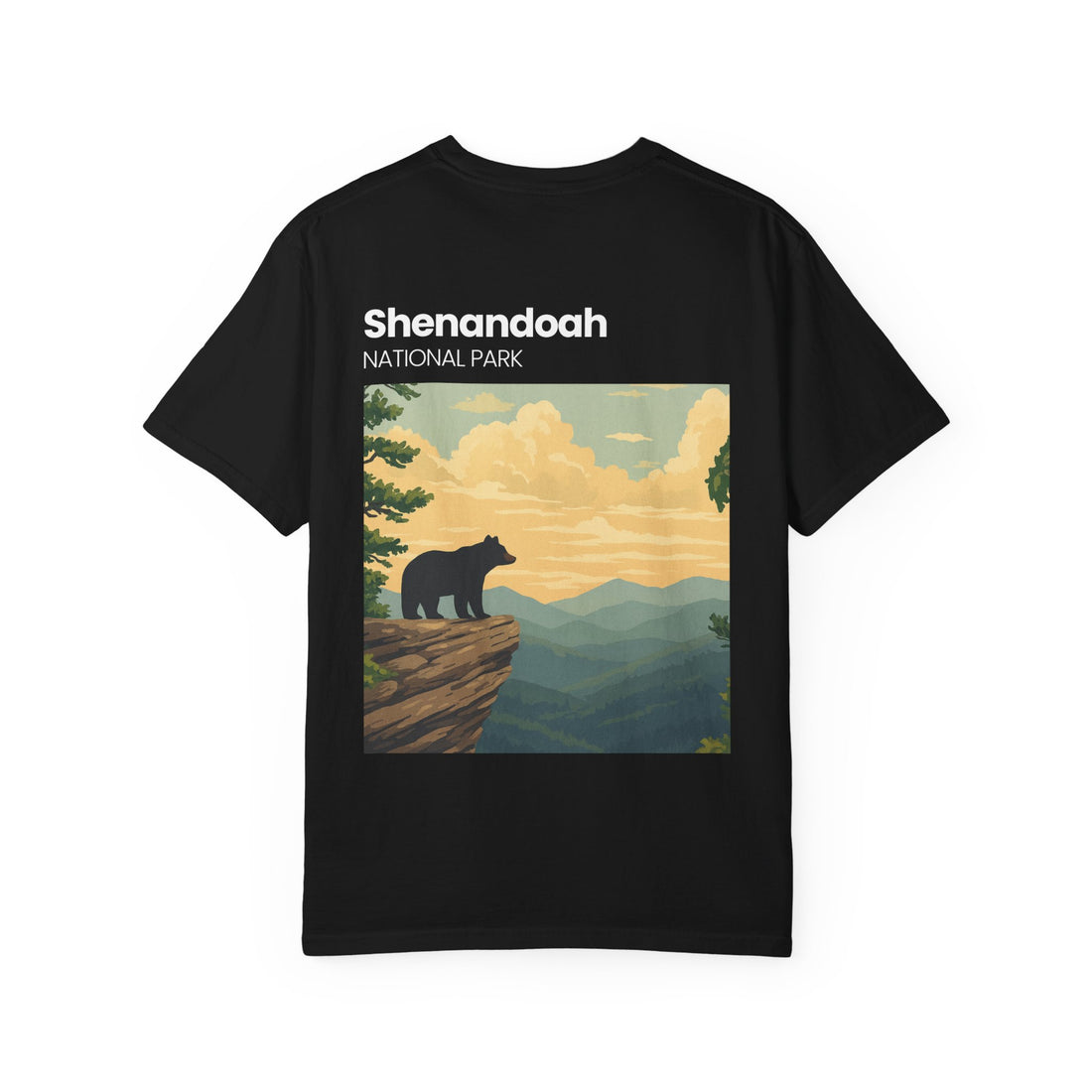 Shenandoah National Park Bear Graphic T-Shirt | Scenic Nature Design