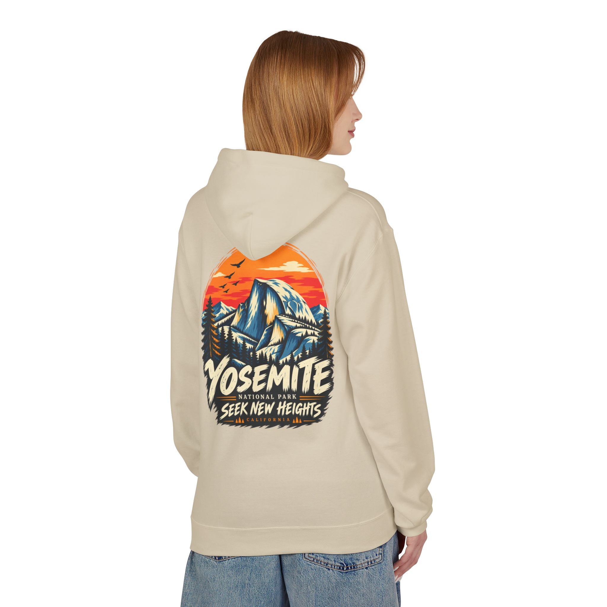 Yosemite National Park Half Dome – Seek New Heights Hoodie