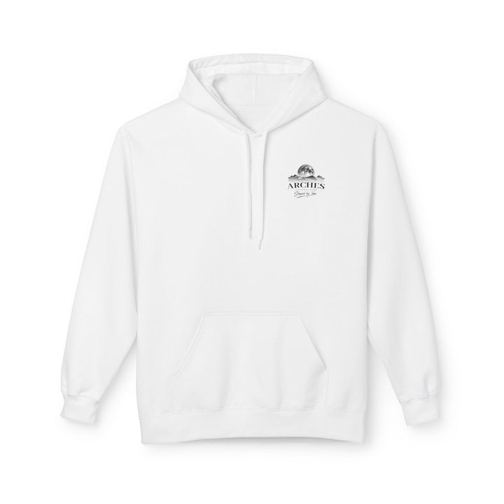 Arches National Park Desert Moon Graphic Hoodie