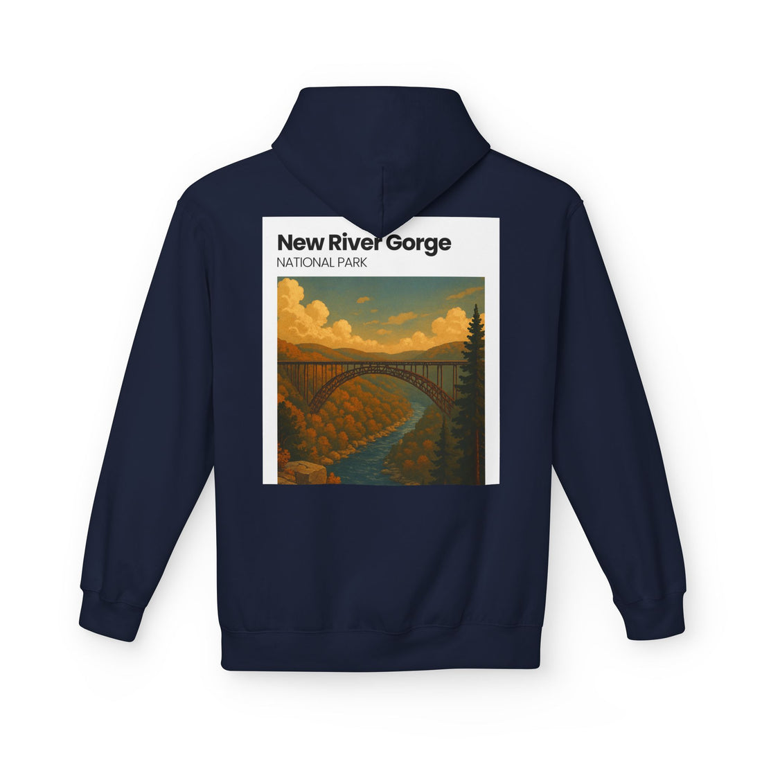 New River Gorge National Park hoodie | Scenic Bridge Landscape Pullover