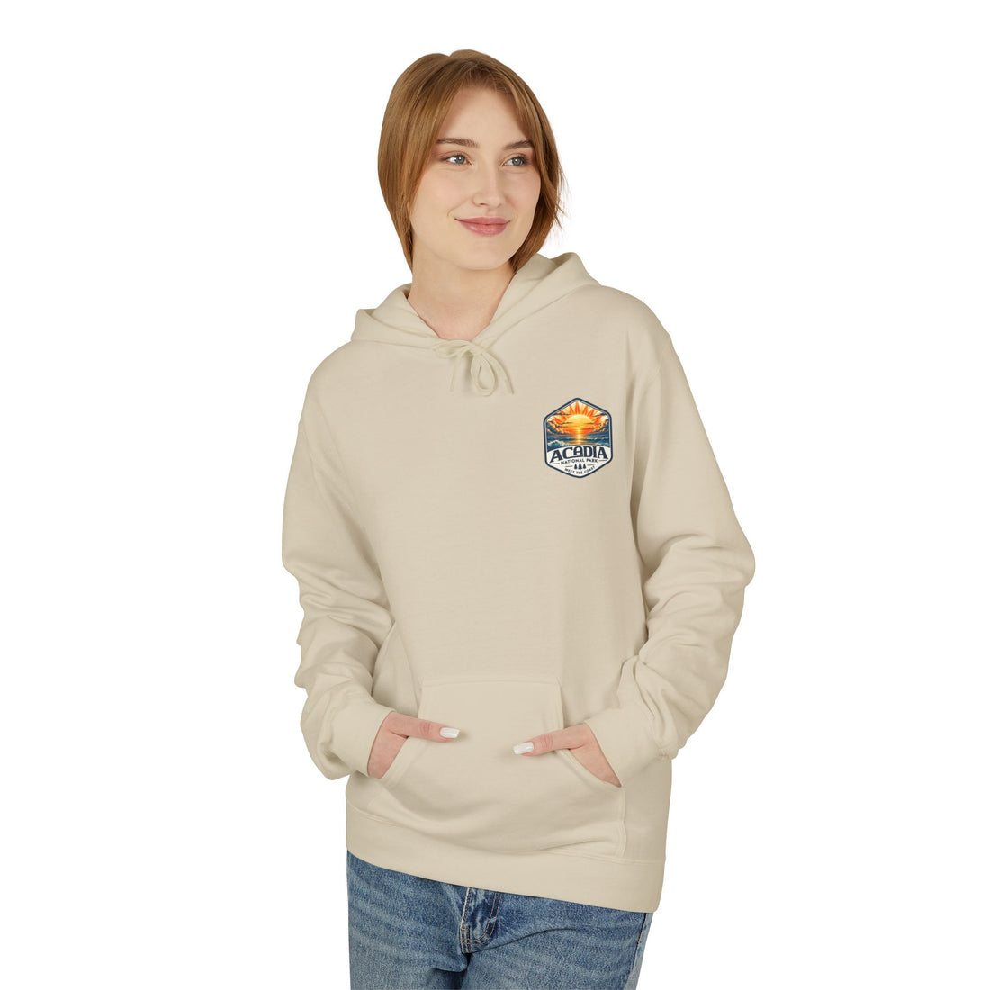 Acadia National Park Sunrise Graphic Hoodie