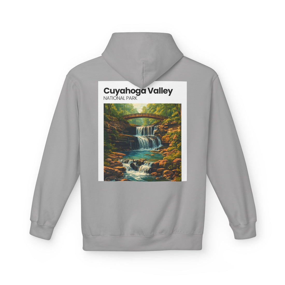 Cuyahoga Valley Waterfall Hoodie | National Park Nature Sweatshirt
