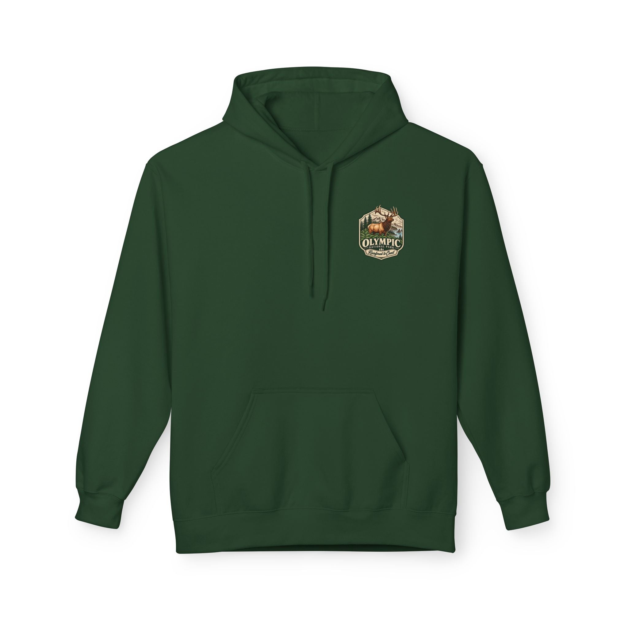 Olympic National Park Roosevelt Elk Graphic Hoodie