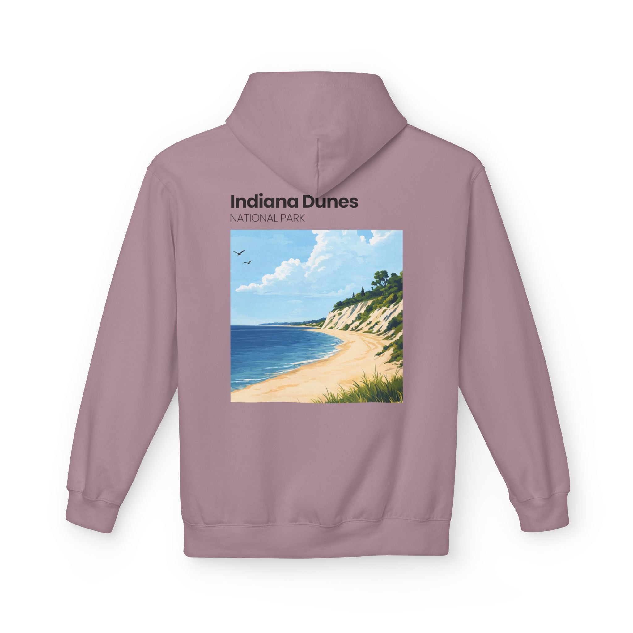 Indiana Dunes National Park Beach Hoodie | Vintage Travel Scenic Sweatshirt