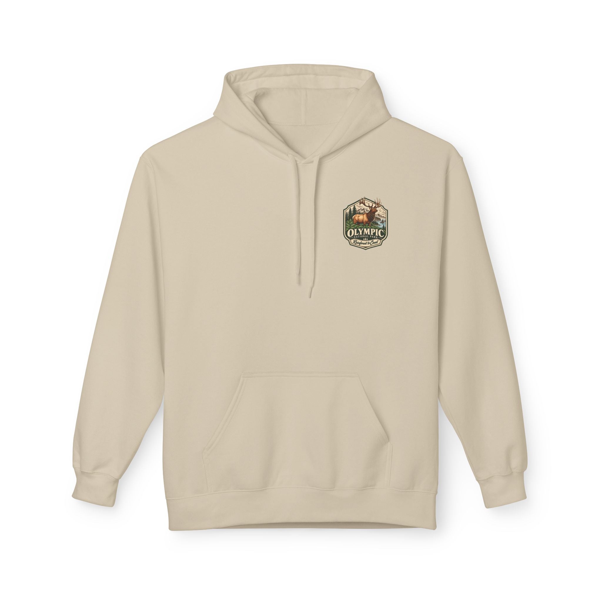 Olympic National Park Roosevelt Elk Graphic Hoodie