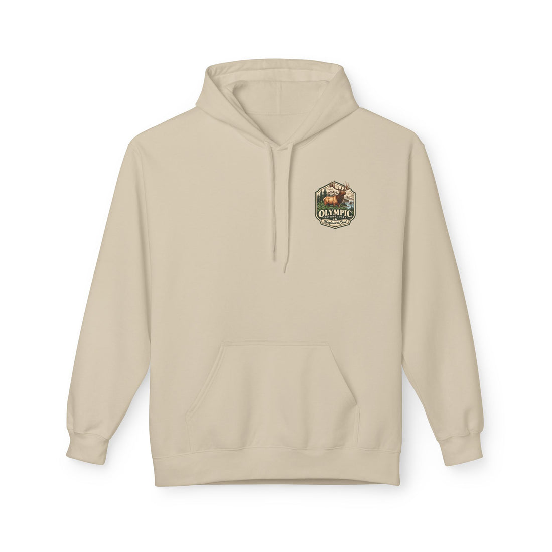 Olympic National Park Roosevelt Elk Graphic Hoodie