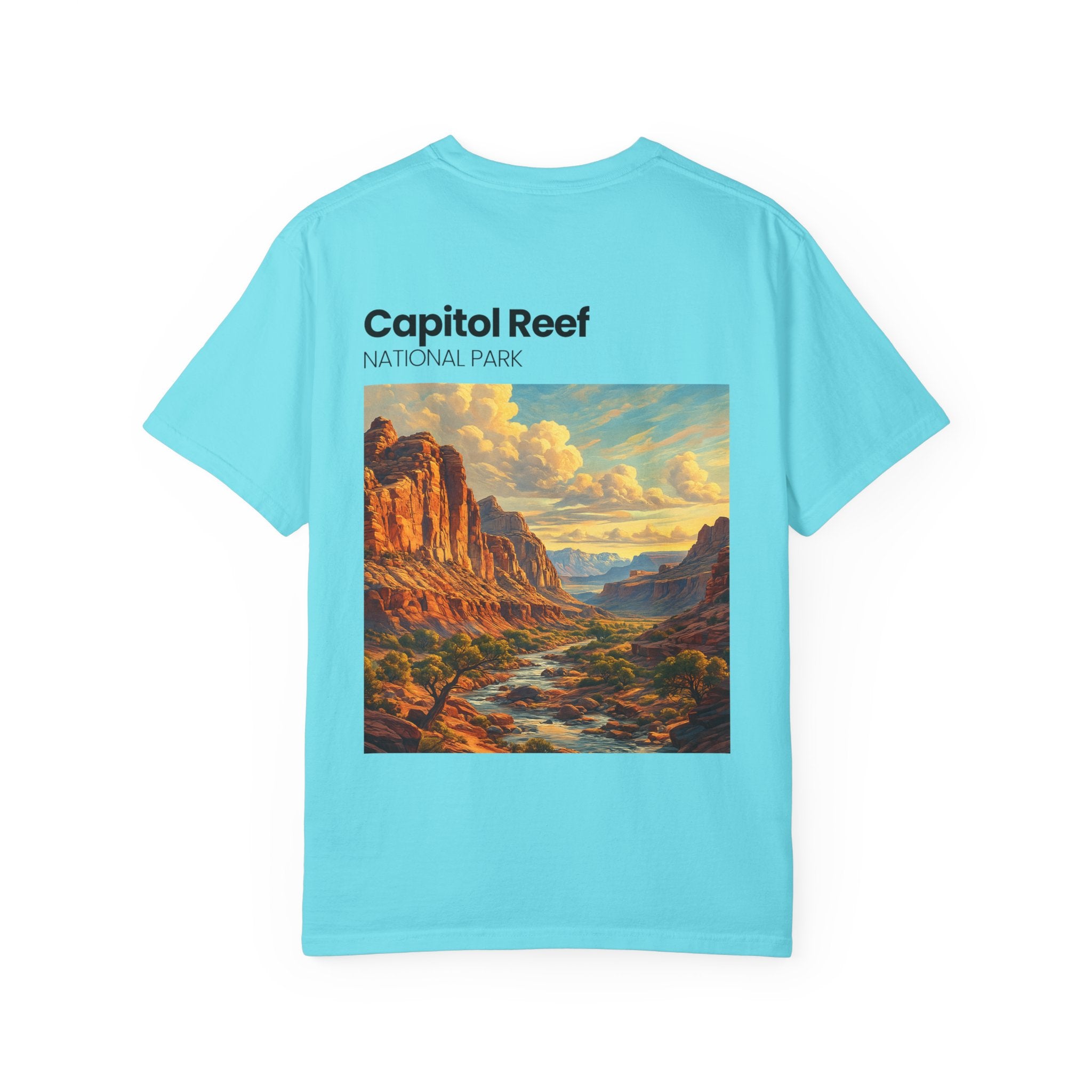 Capitol Reef National Park landscape T-Shirt | Scenic Utah canyon tee